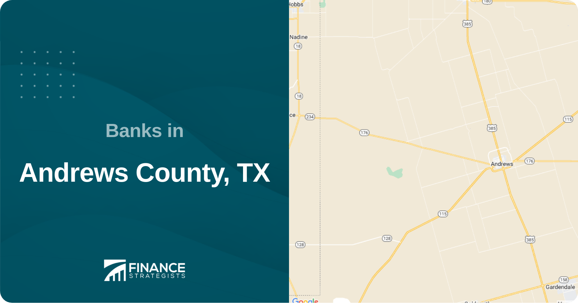 Banks in Andrews County, TX
