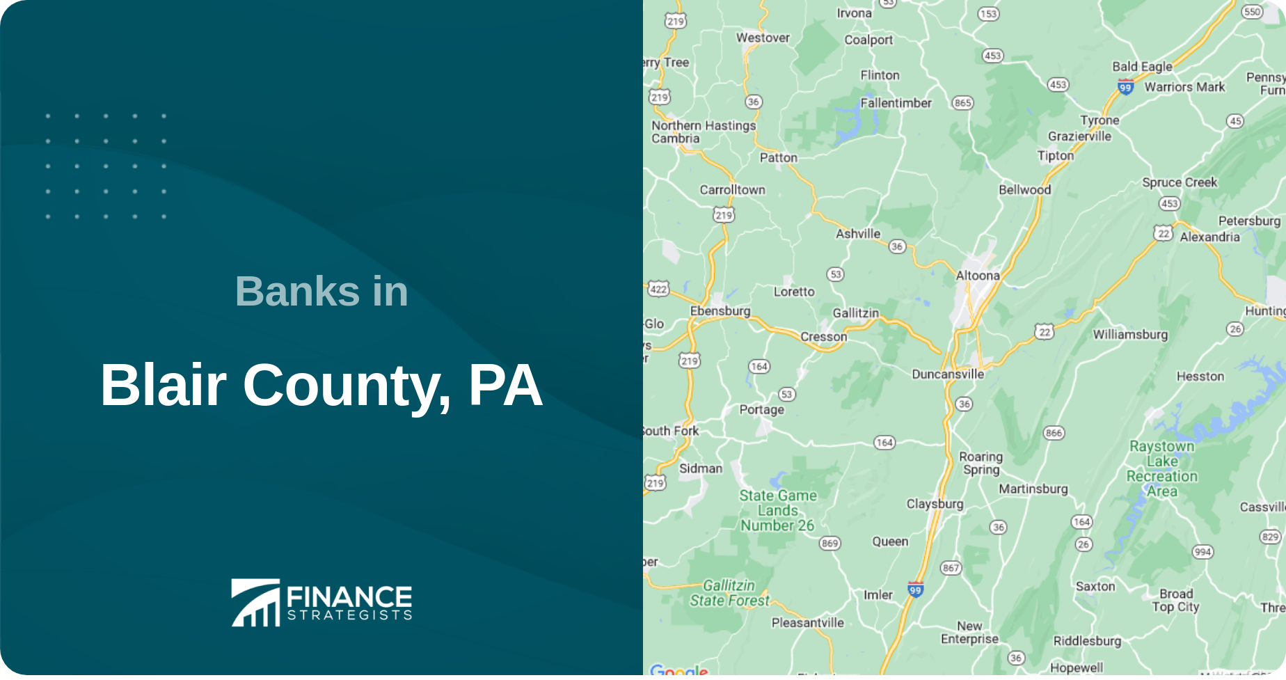 Banks in Blair County, PA