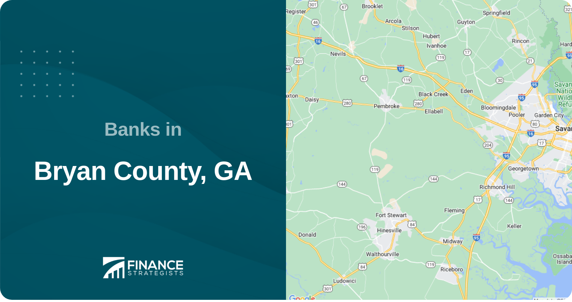 Banks in Bryan County, GA