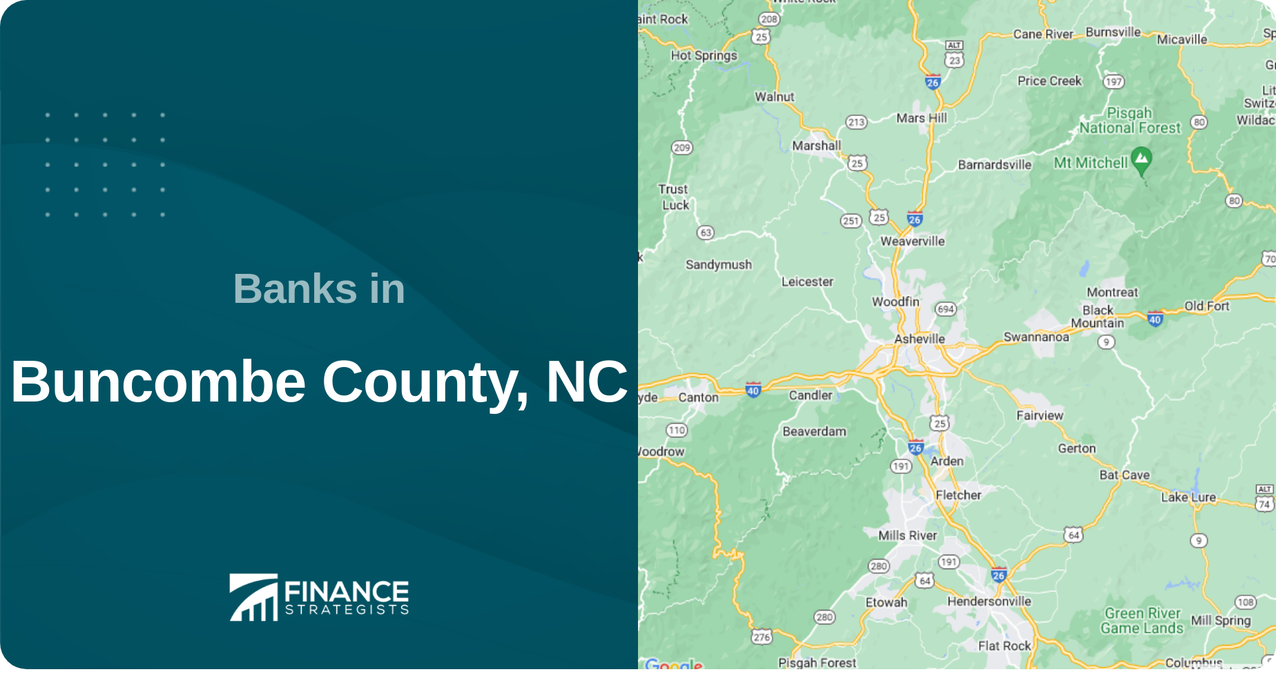 Banks in Buncombe County, NC