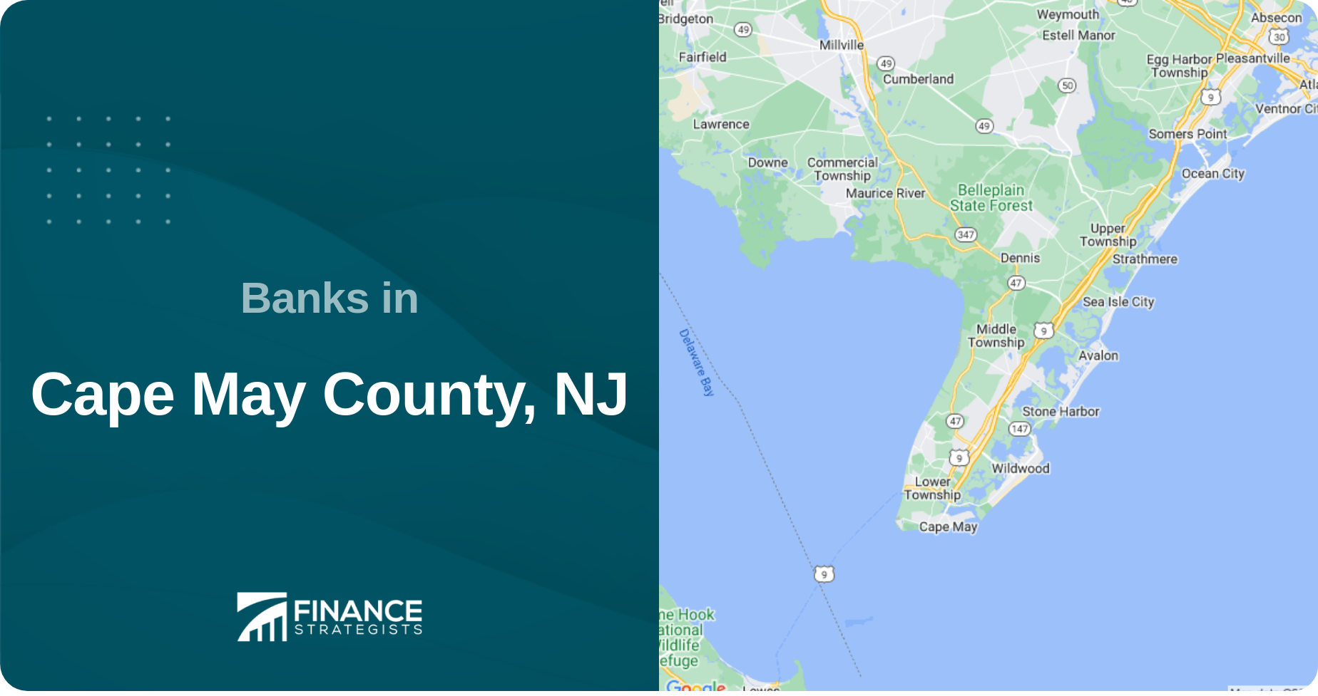 Banks in Cape May County, NJ