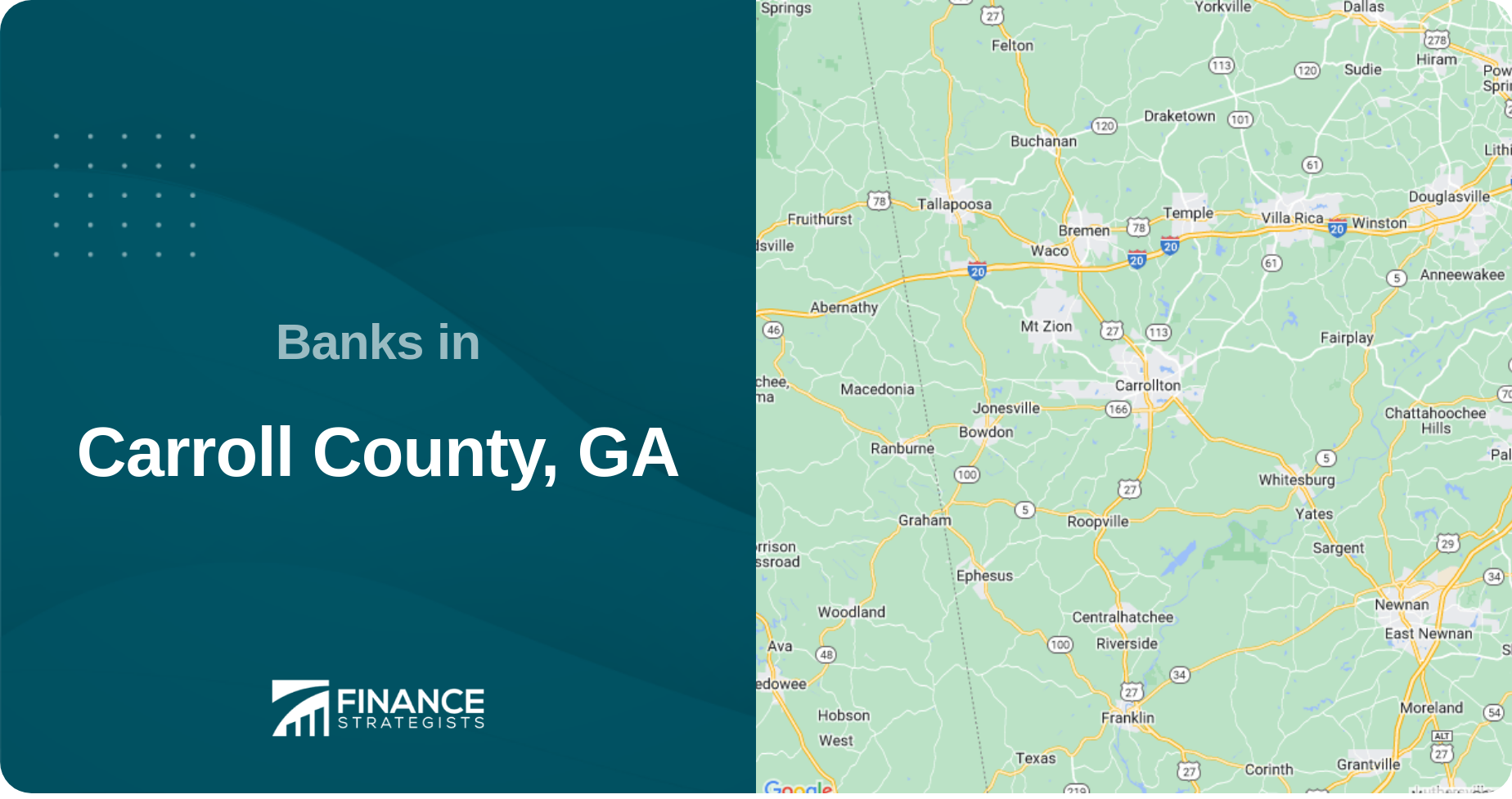 Banks in Carroll County, GA