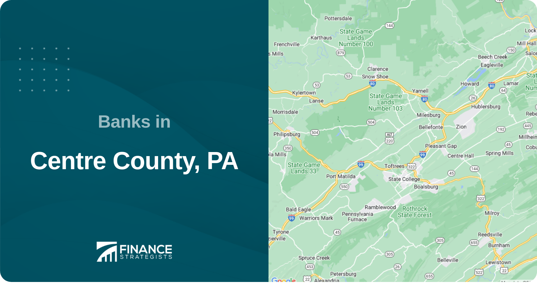 Banks in Centre County, PA
