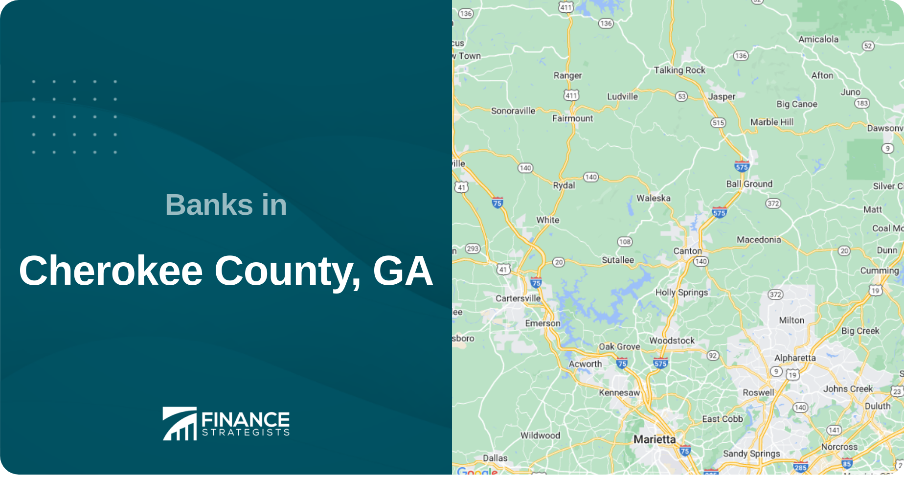 Banks in Cherokee County, GA