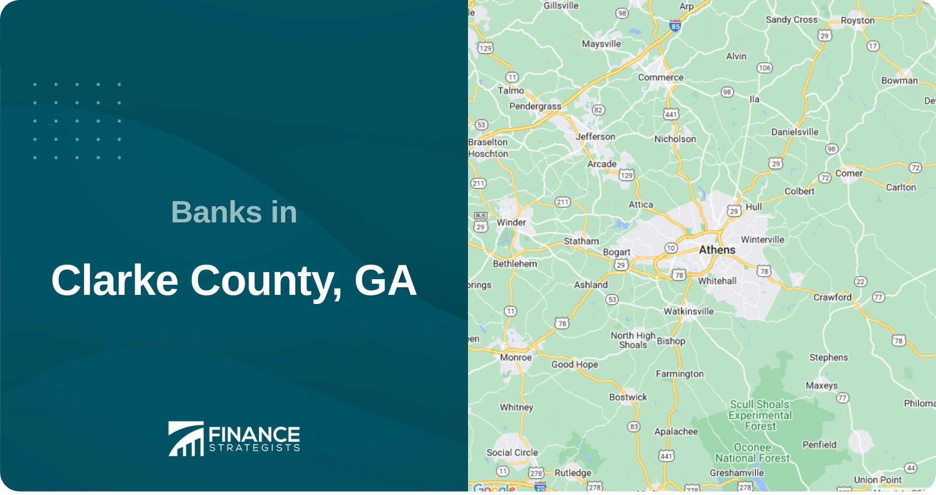 Banks in Clarke County, GA