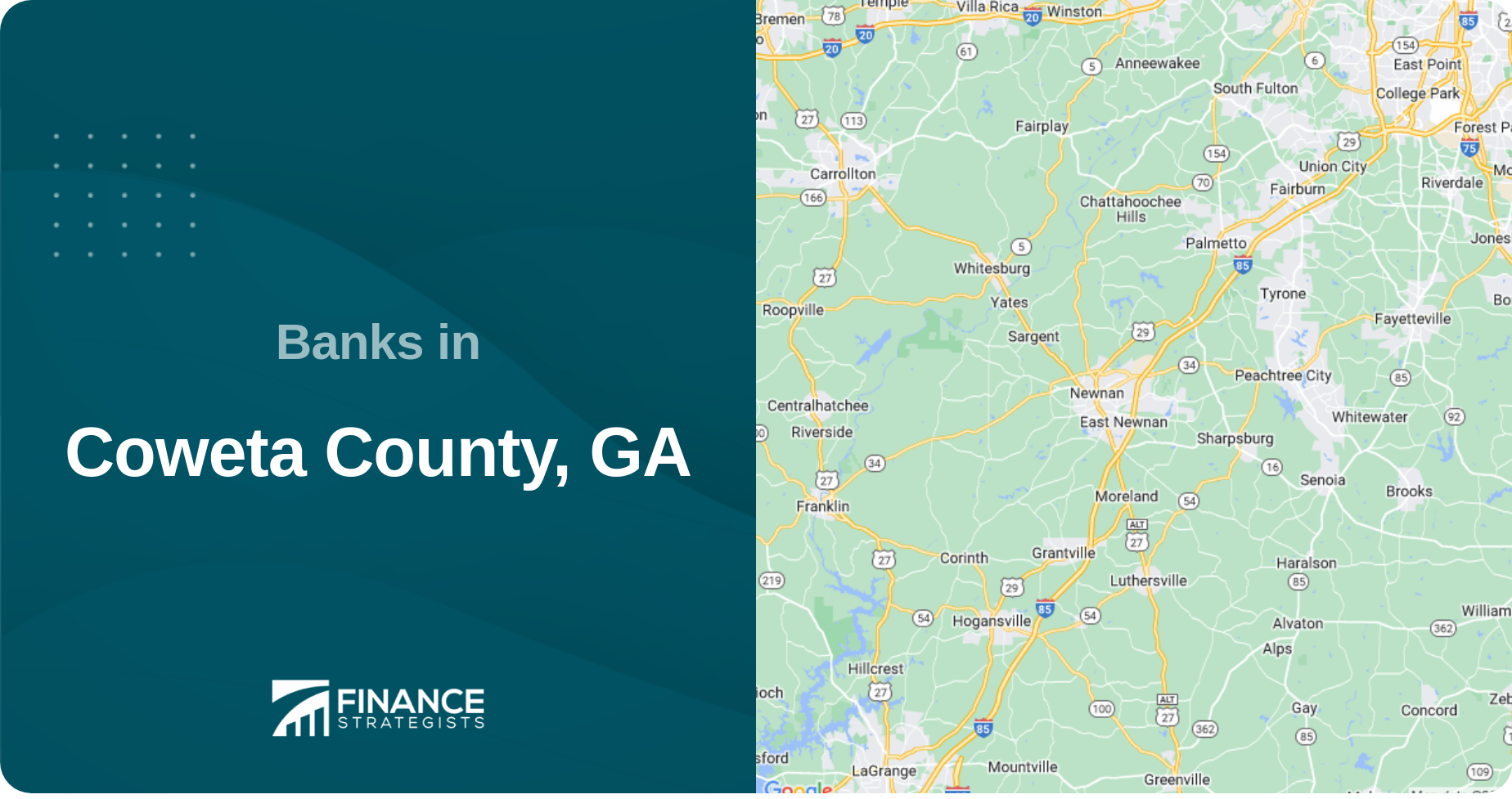 Banks in Coweta County, GA