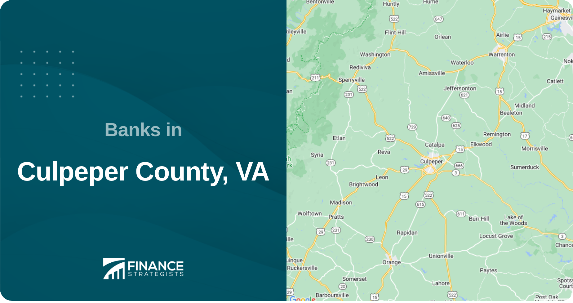Banks in Culpeper County, VA