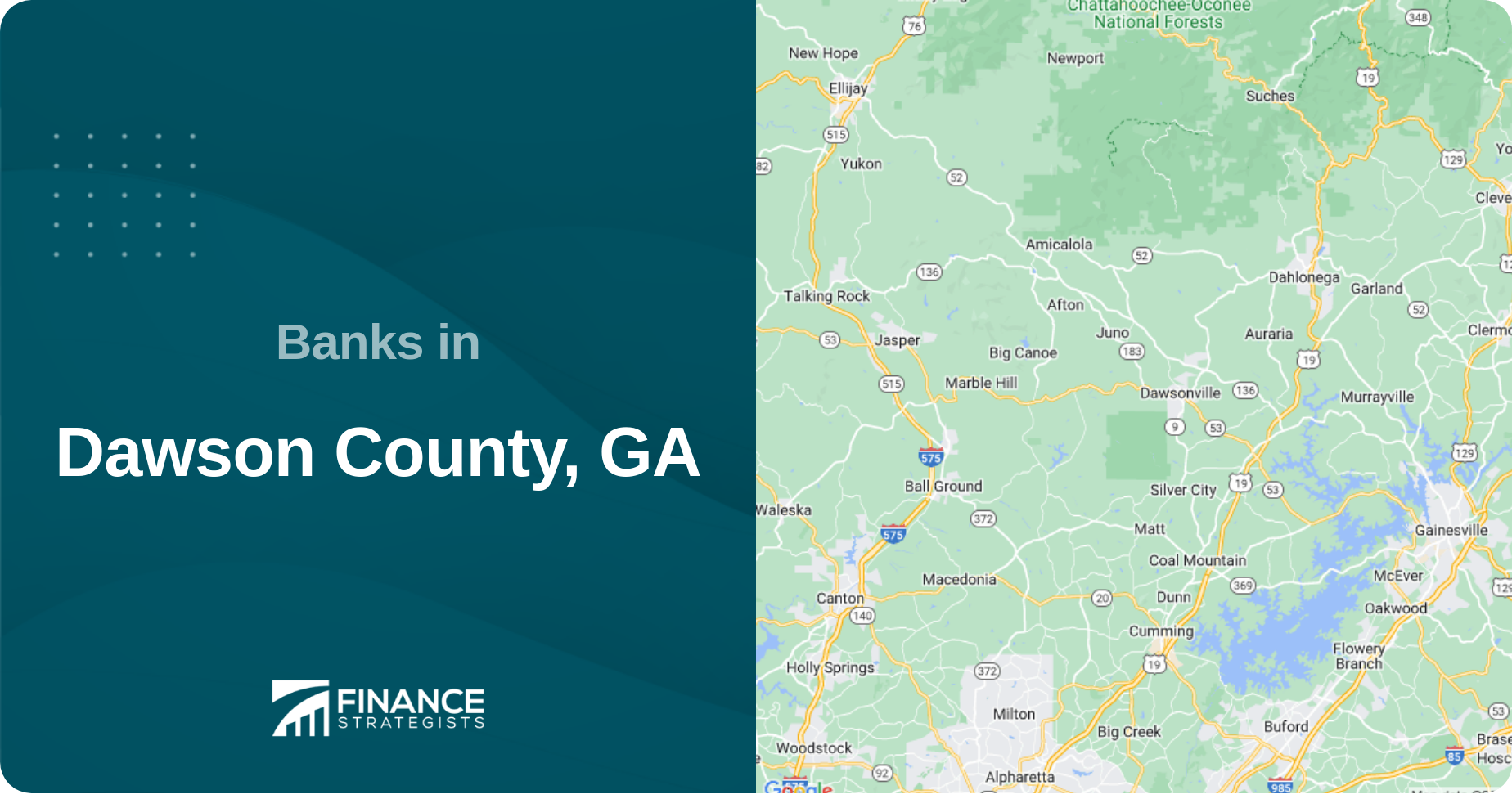 Banks in Dawson County, GA