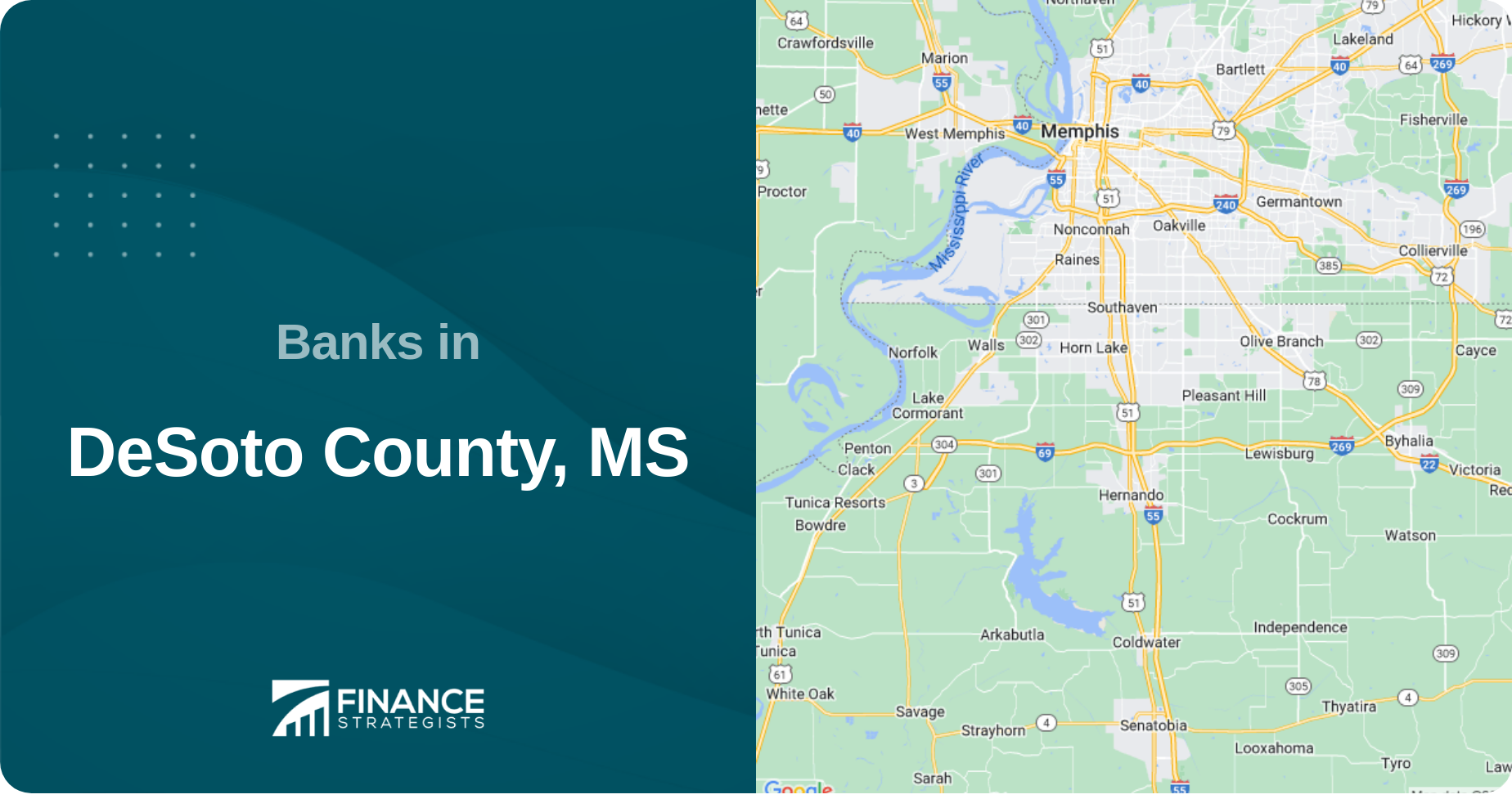 Banks in DeSoto County, MS