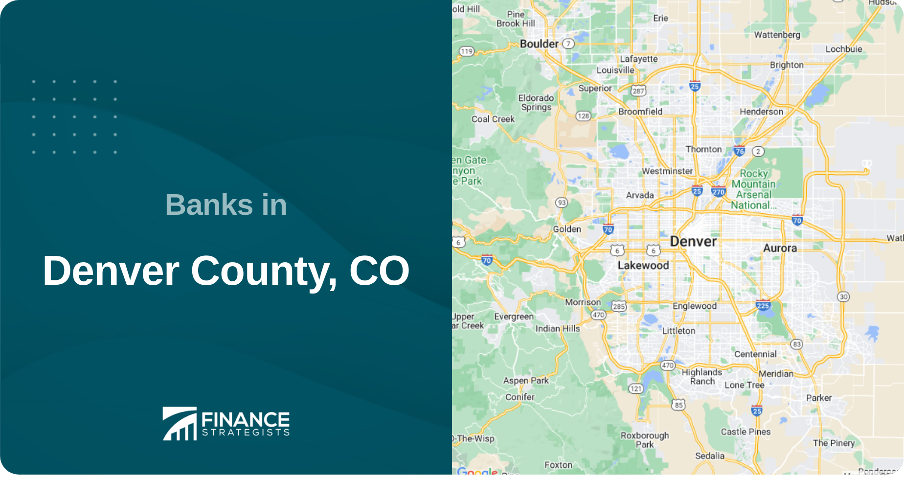 Banks in Denver County, CO