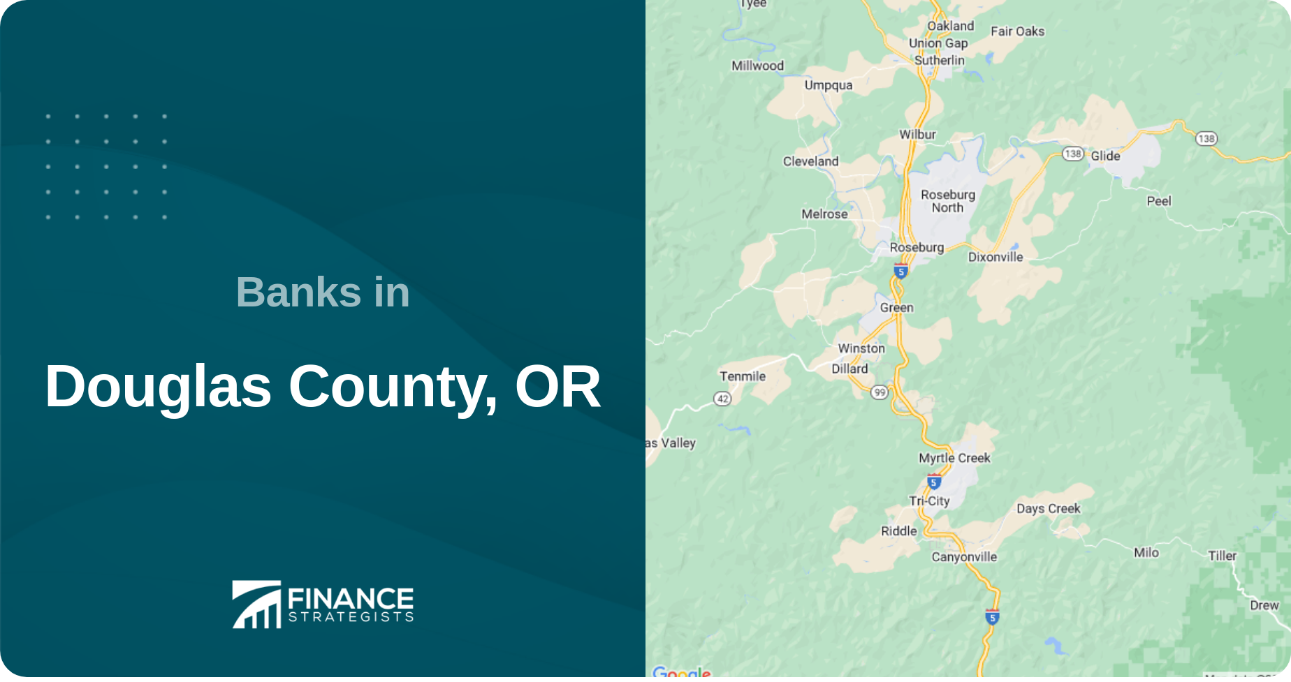 Banks in Douglas County, OR