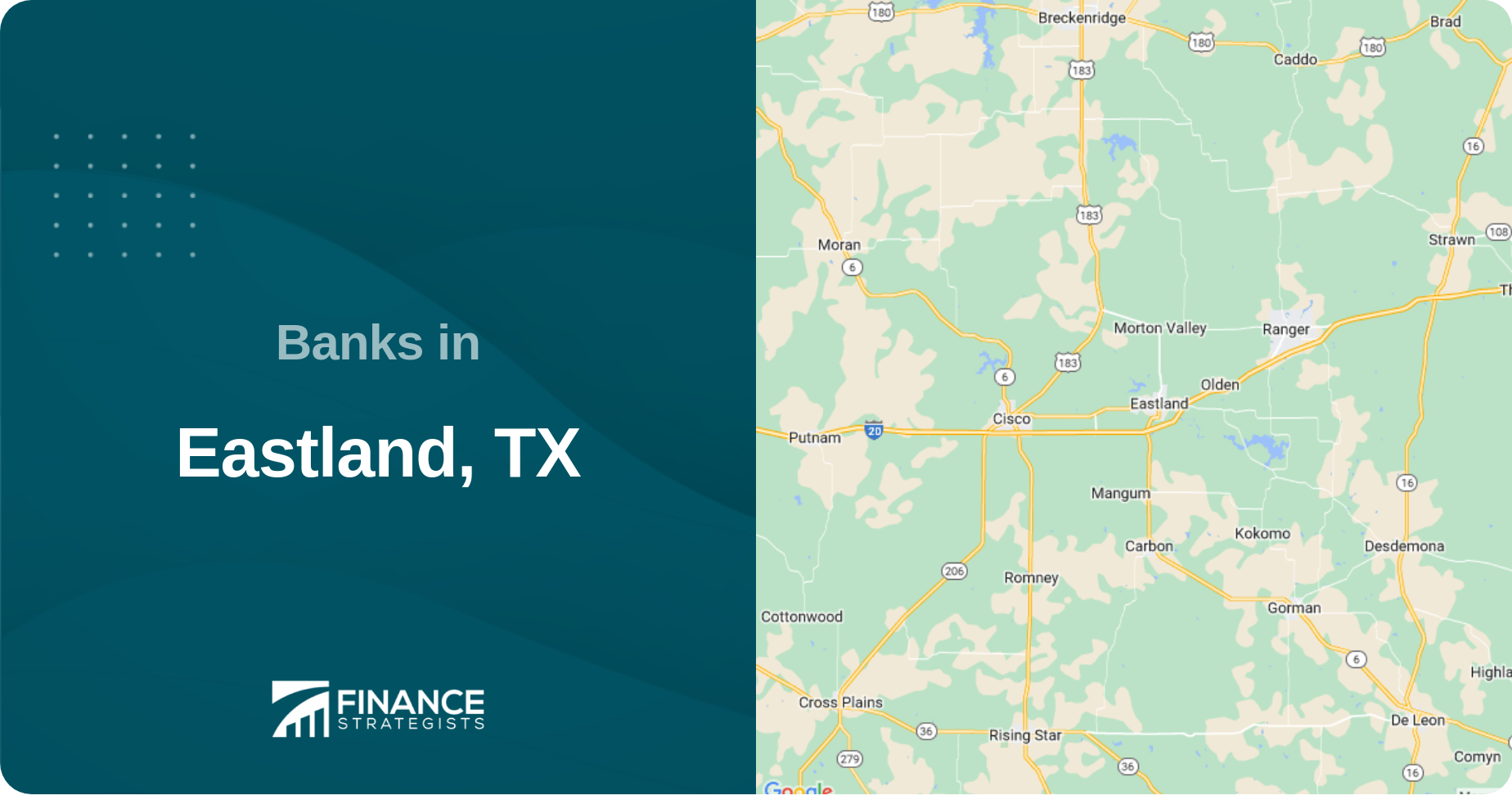 Banks in Eastland, TX