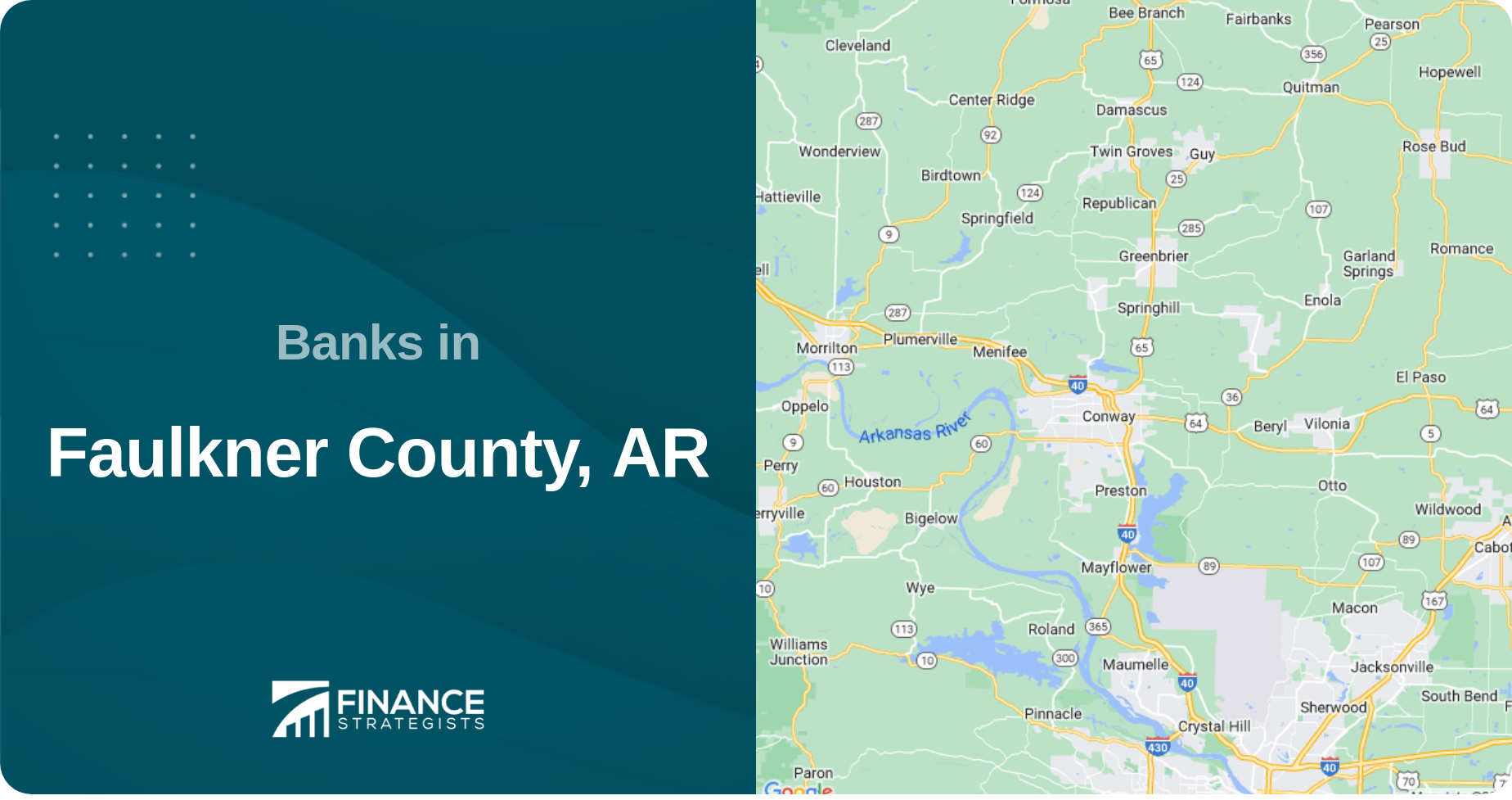 Banks in Faulkner County, AR