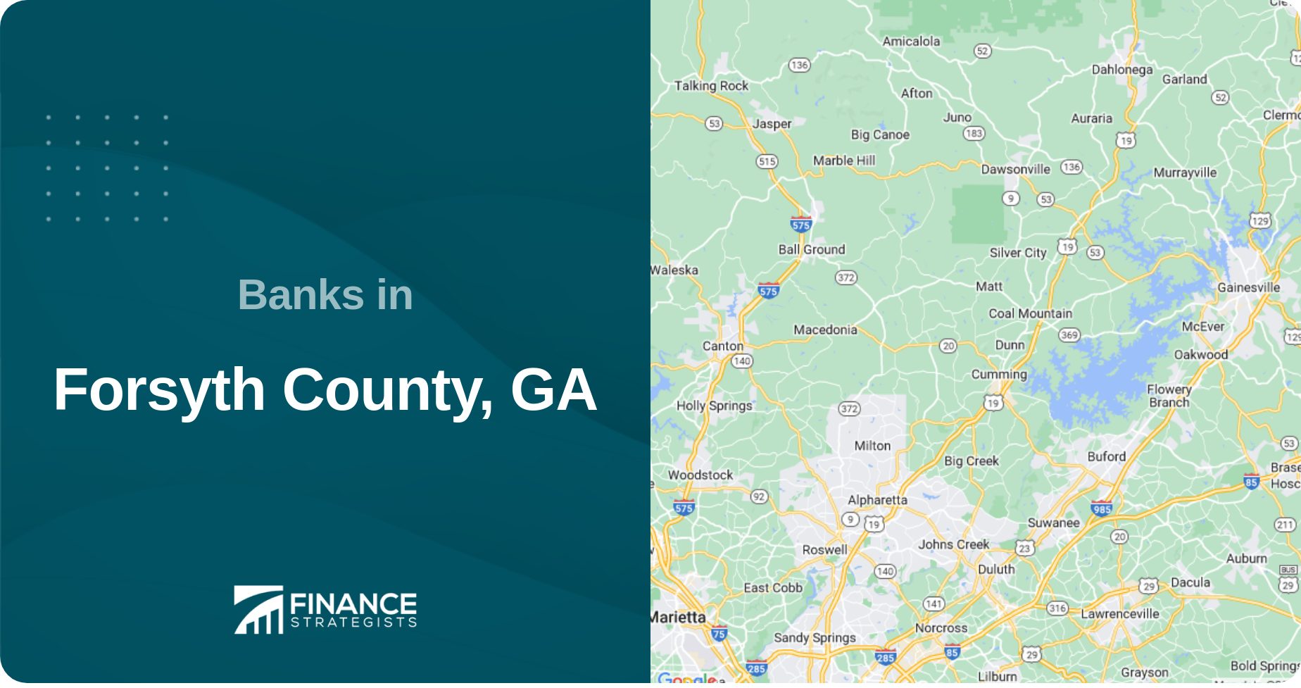 Banks in Forsyth County, GA