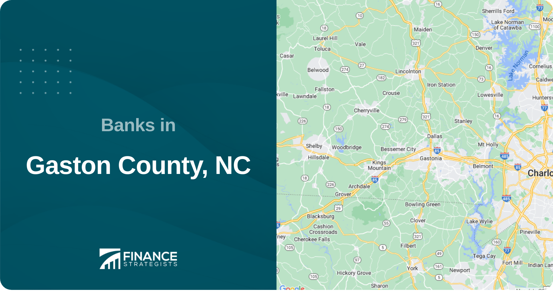 Banks in Gaston County, NC