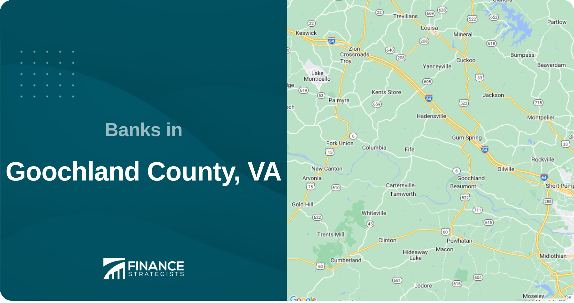 Banks in Goochland County, VA