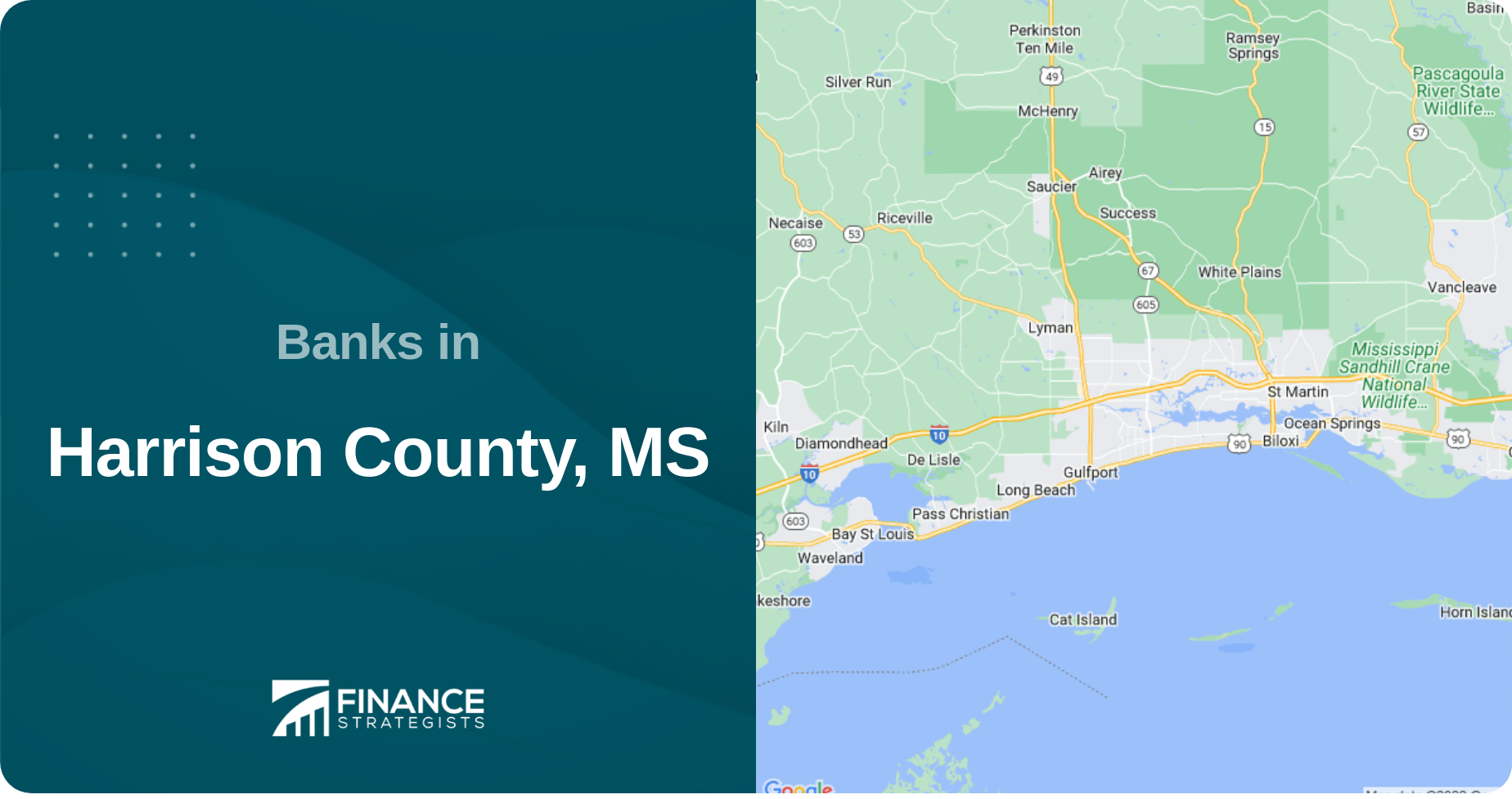 Banks in Harrison County, MS