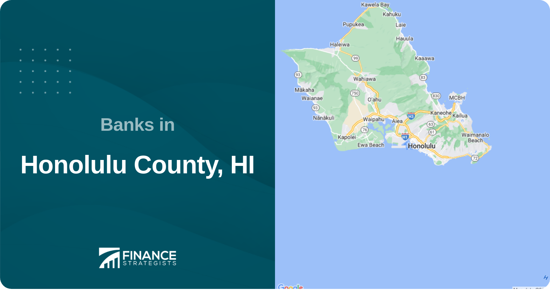 Banks in Honolulu County, HI
