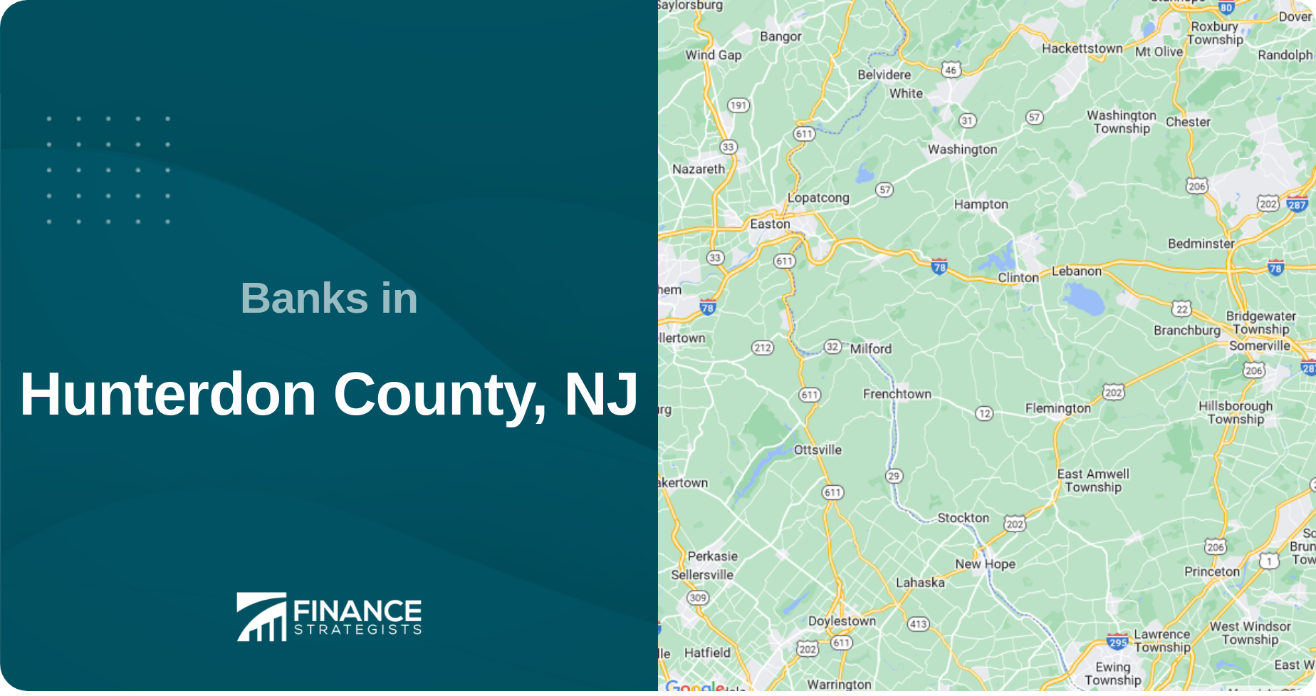 Banks in Hunterdon County, NJ