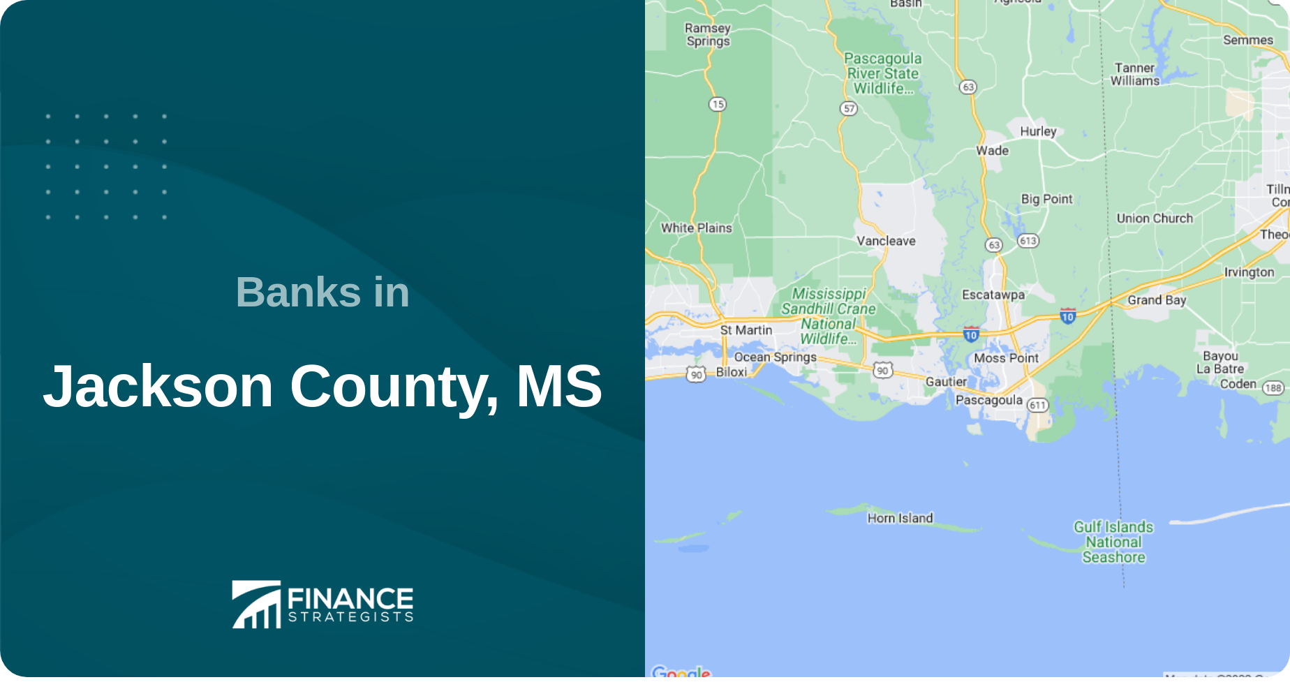 Banks in Jackson County, MS