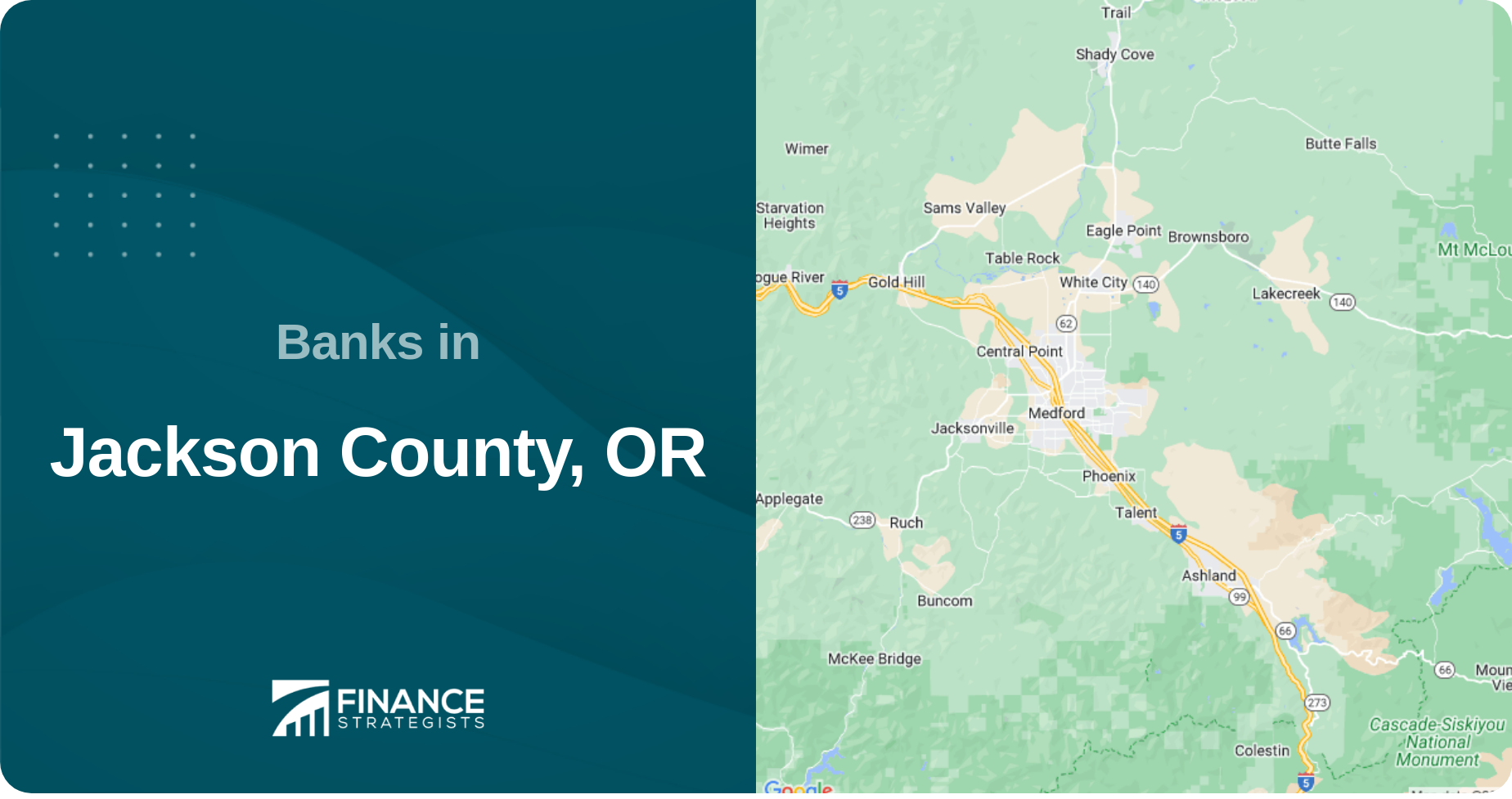 Banks in Jackson County, OR