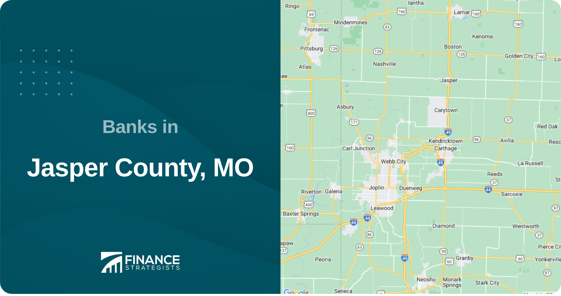 Banks in Jasper County, MO