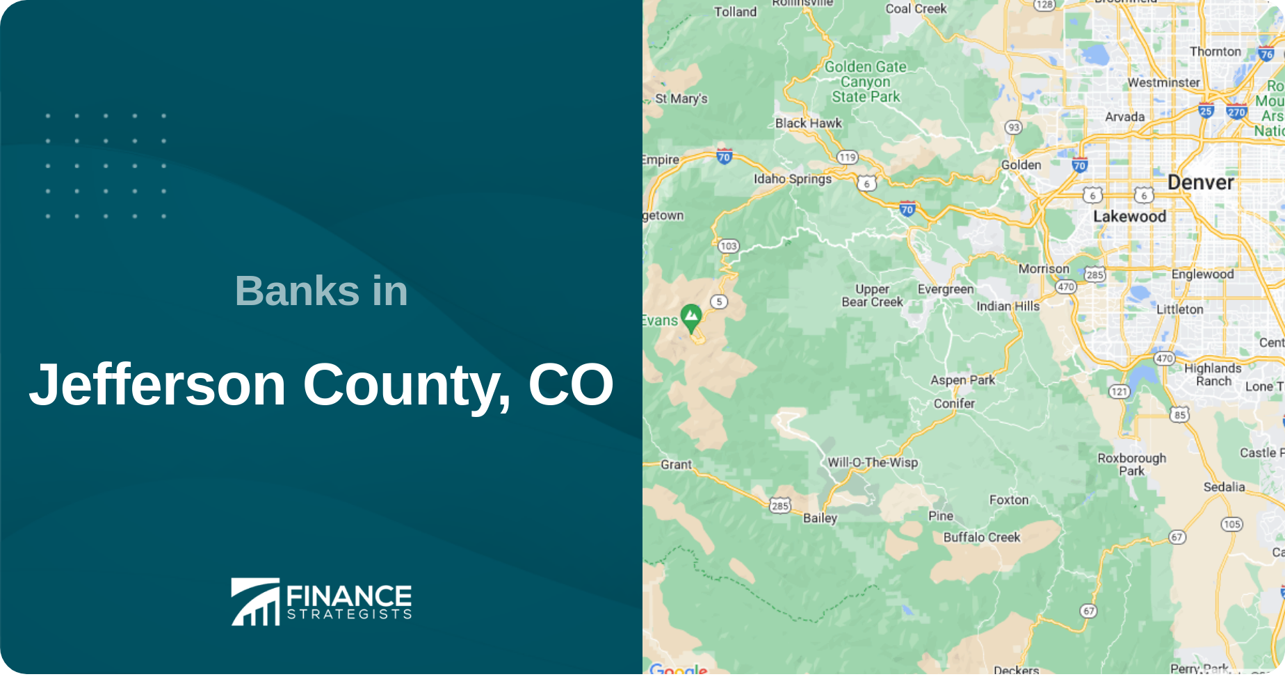 Banks in Jefferson County, CO