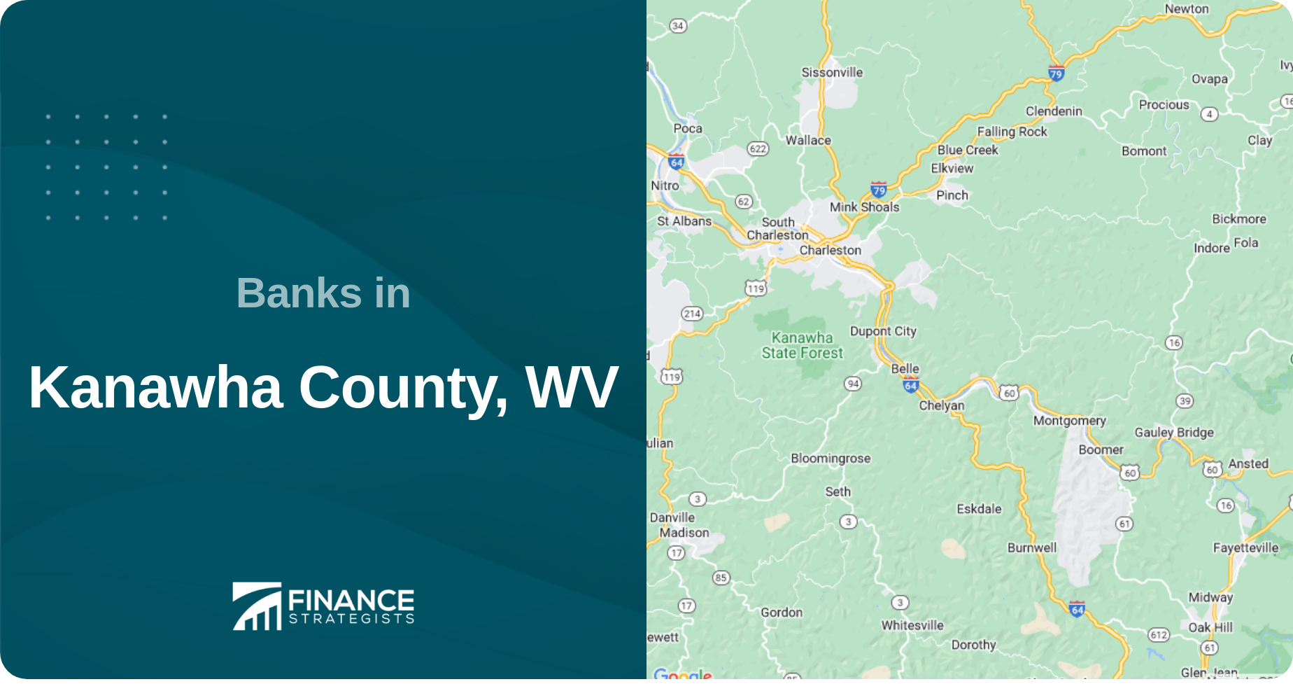 Banks in Kanawha County, WV