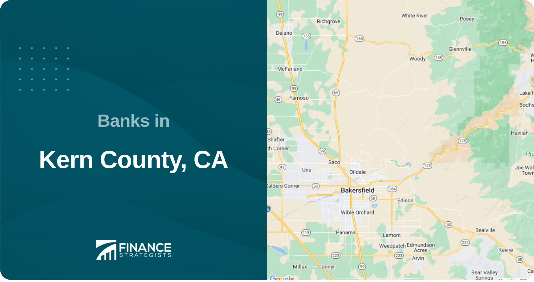 Banks in Kern County, CA