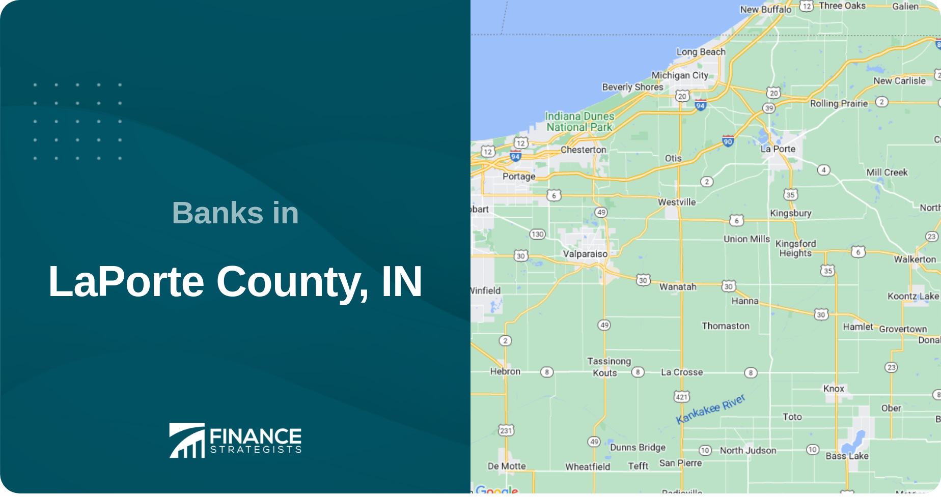 Banks in LaPorte County, IN