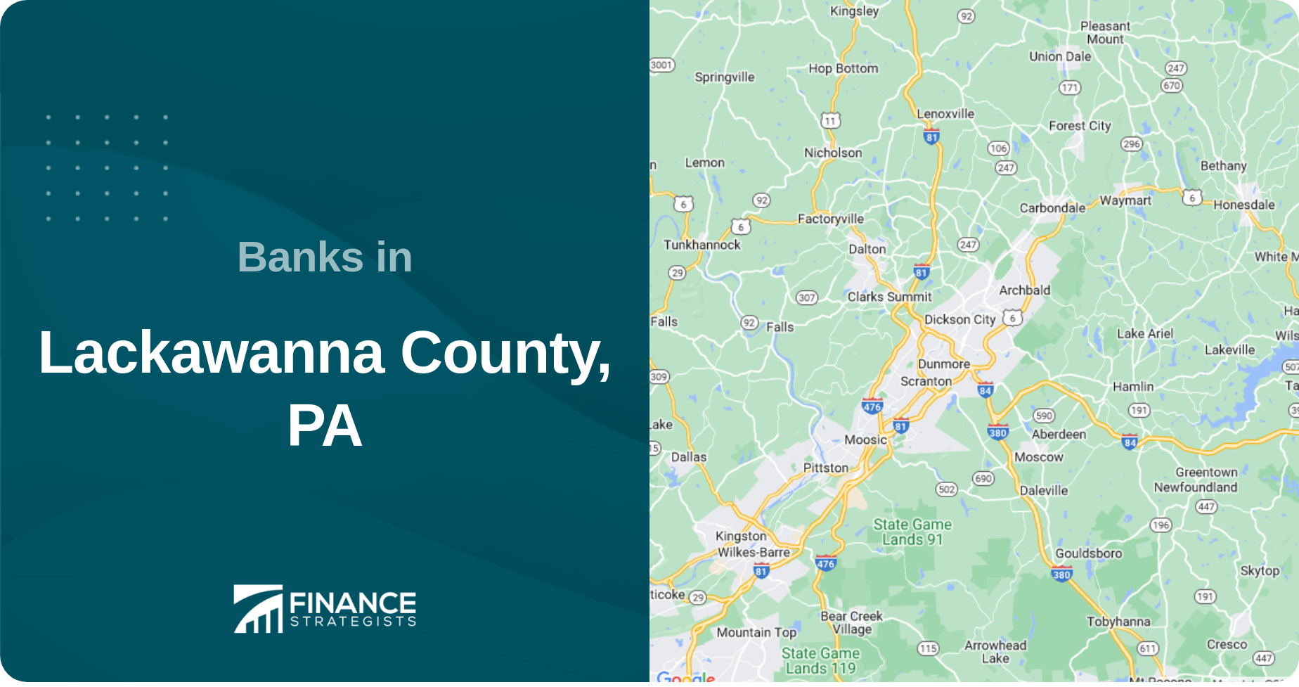 Banks in Lackawanna County, PA