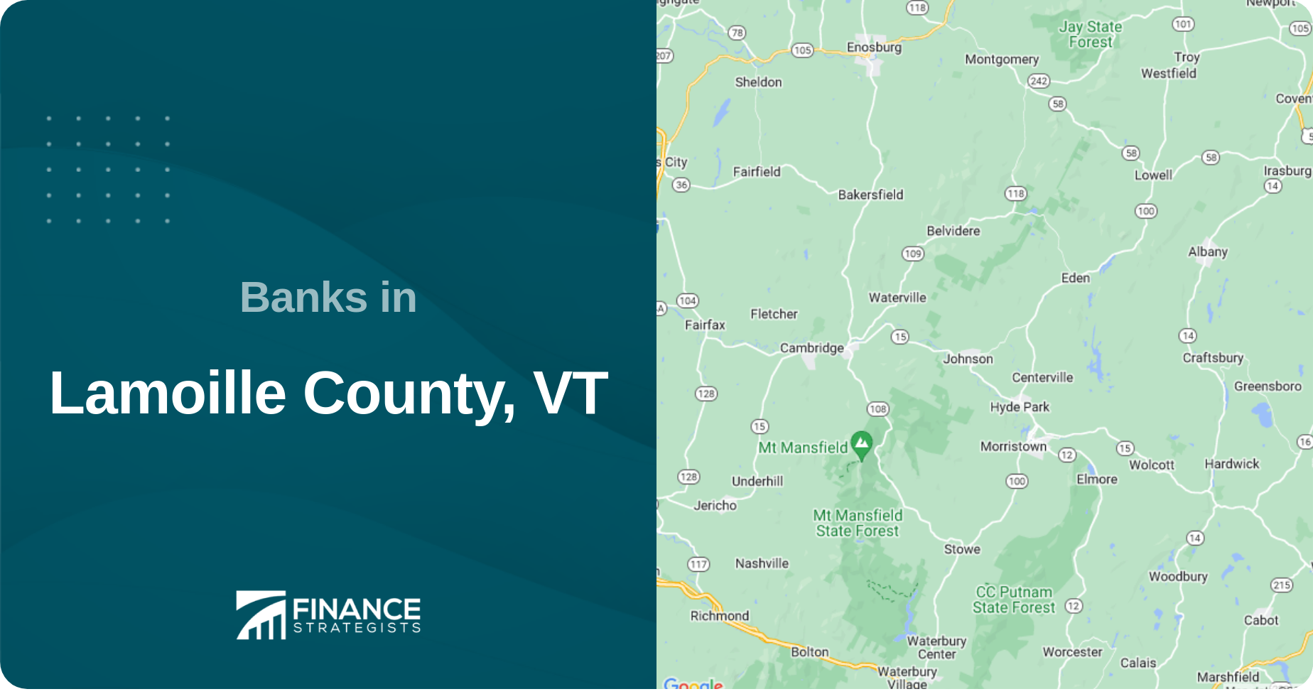 Banks in Lamoille County, VT