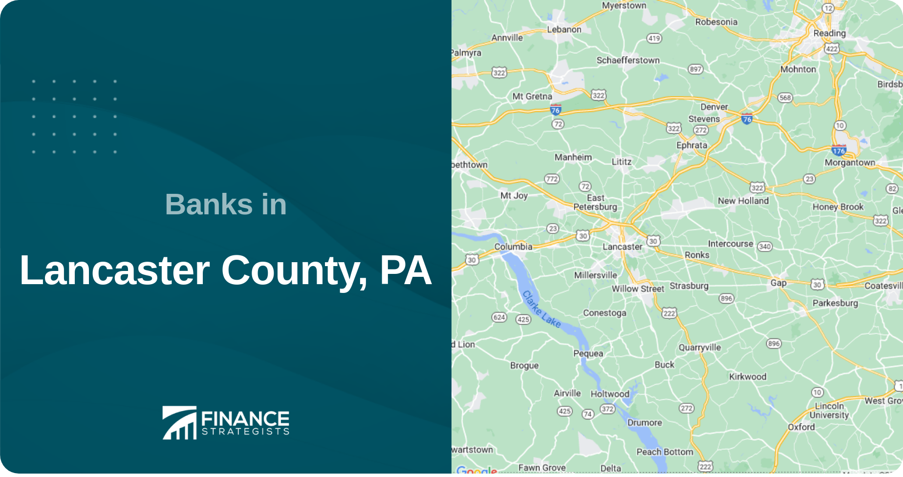 Banks in Lancaster County, PA