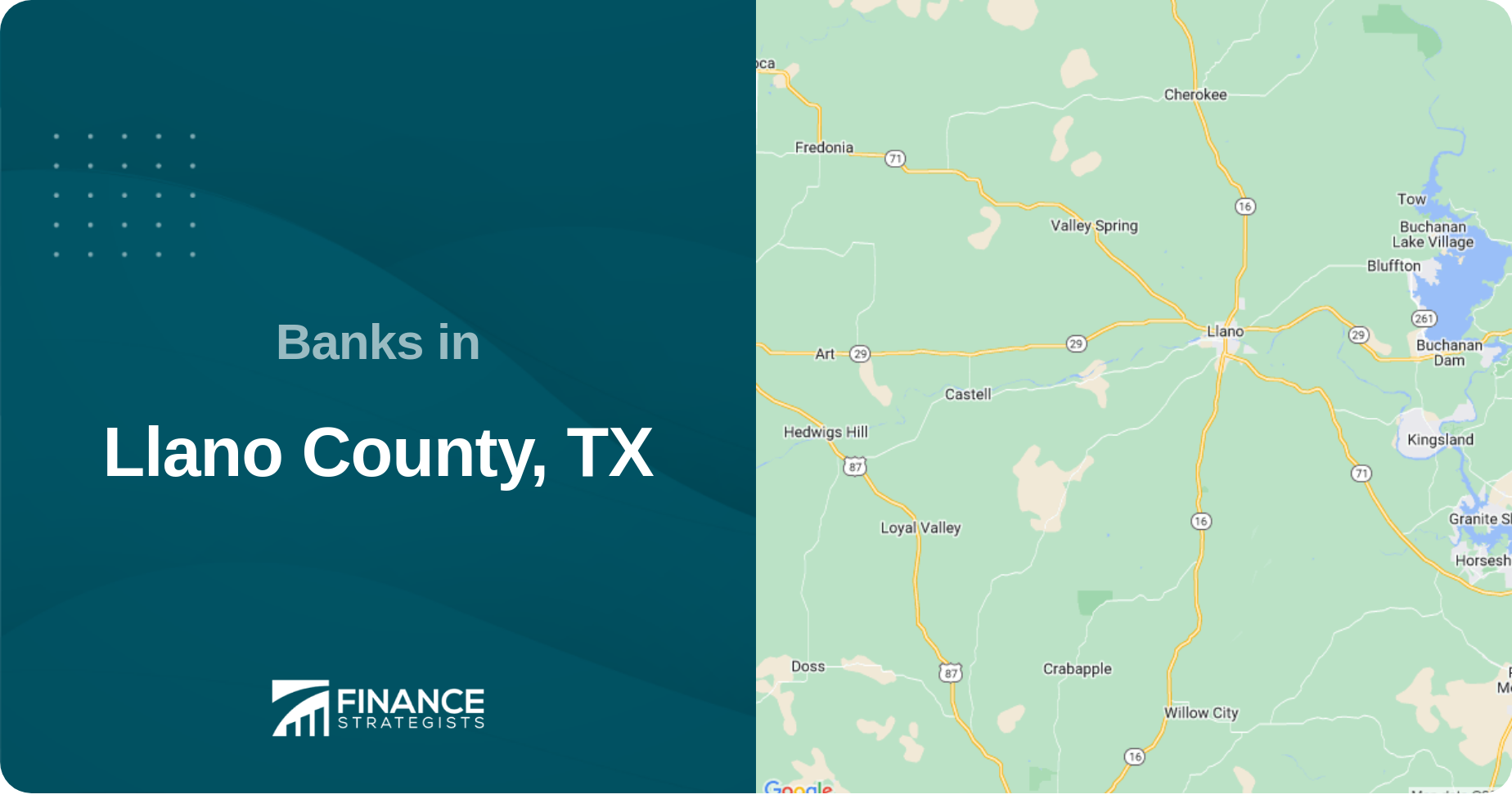 Banks in Llano County, TX