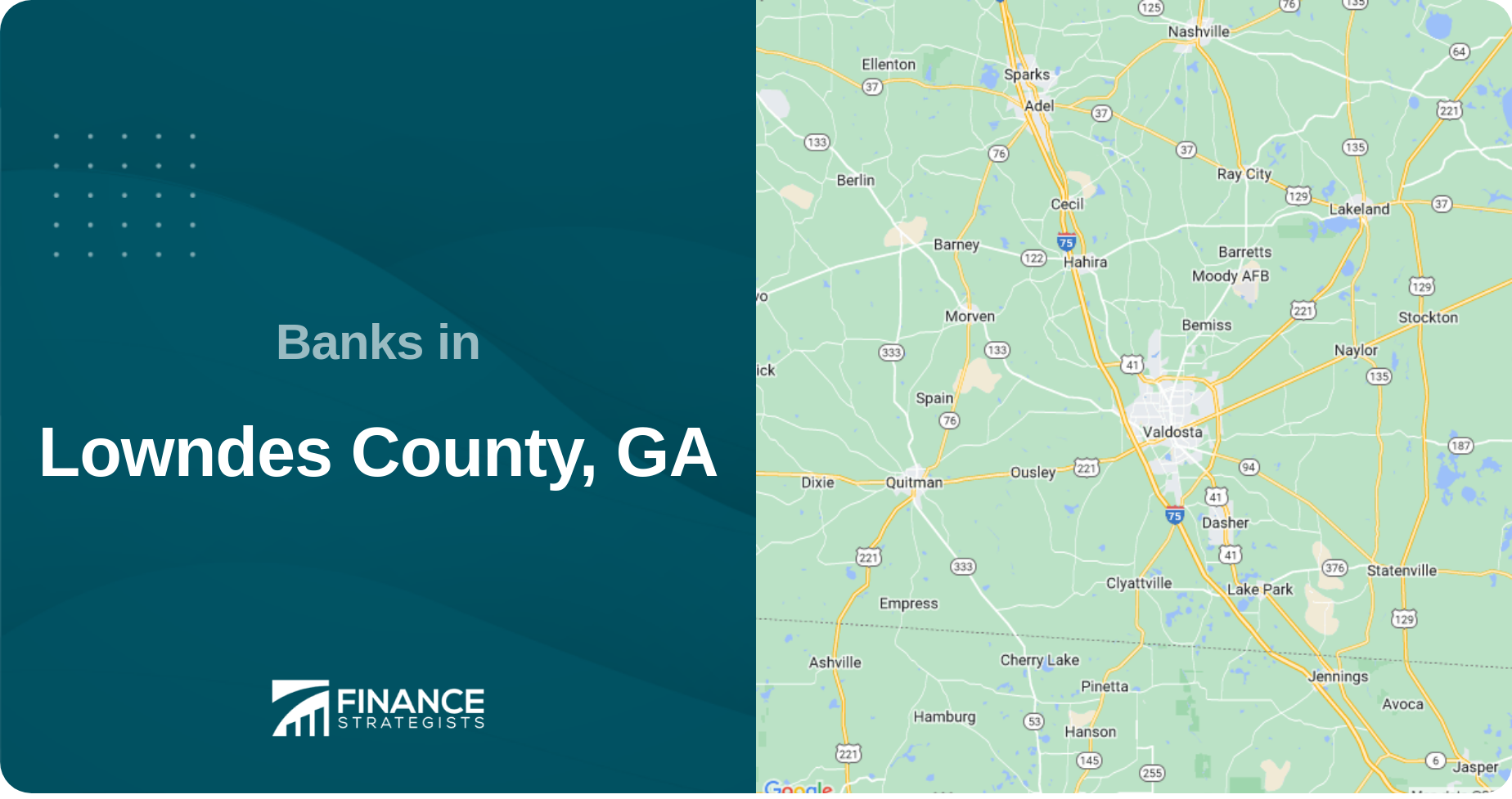 Banks in Lowndes County, GA