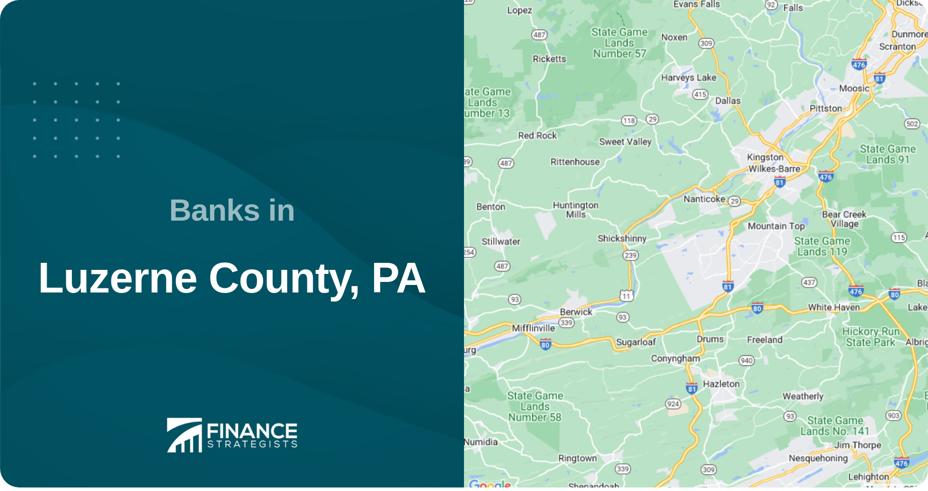Banks in Luzerne County, PA