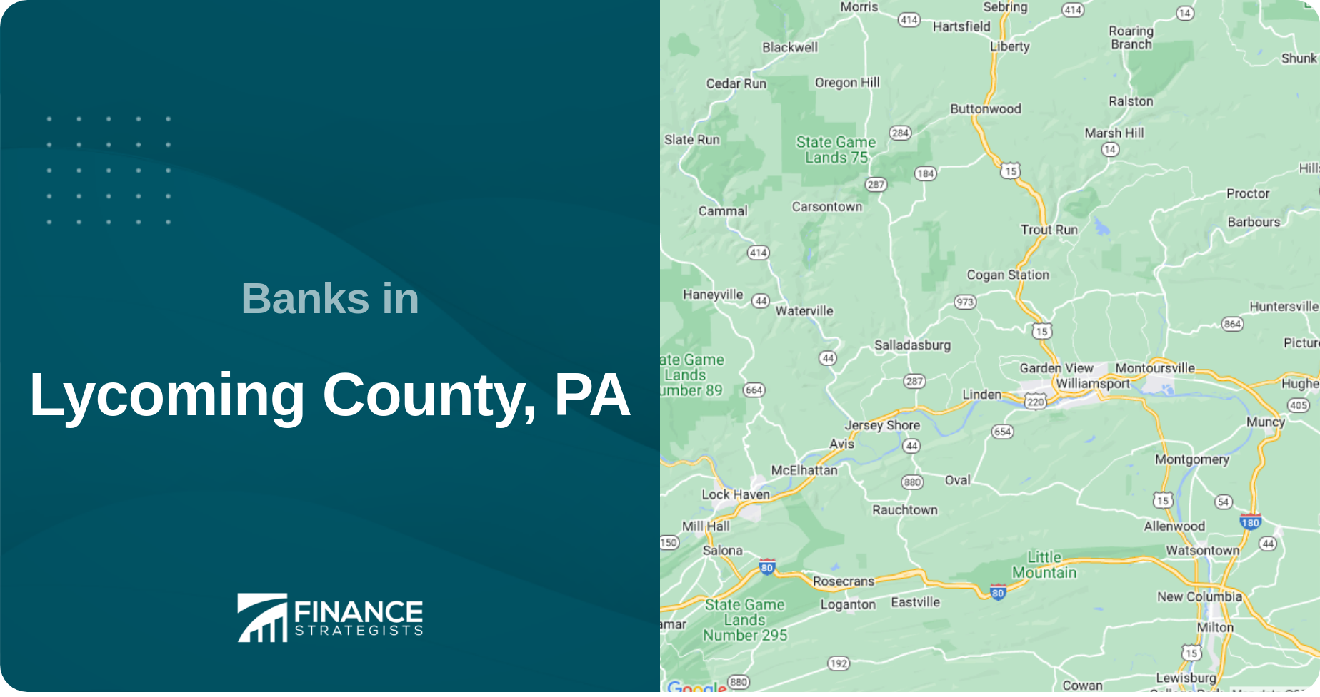 Banks in Lycoming County, PA