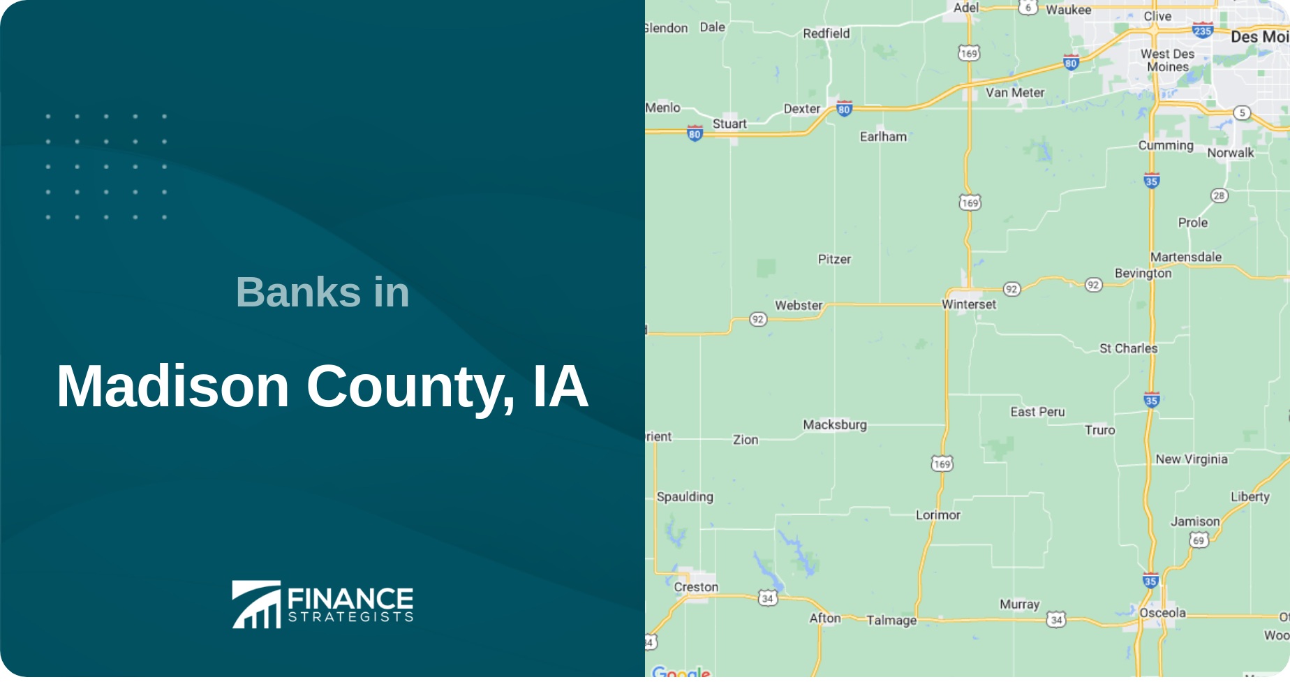 Banks in Madison County, IA