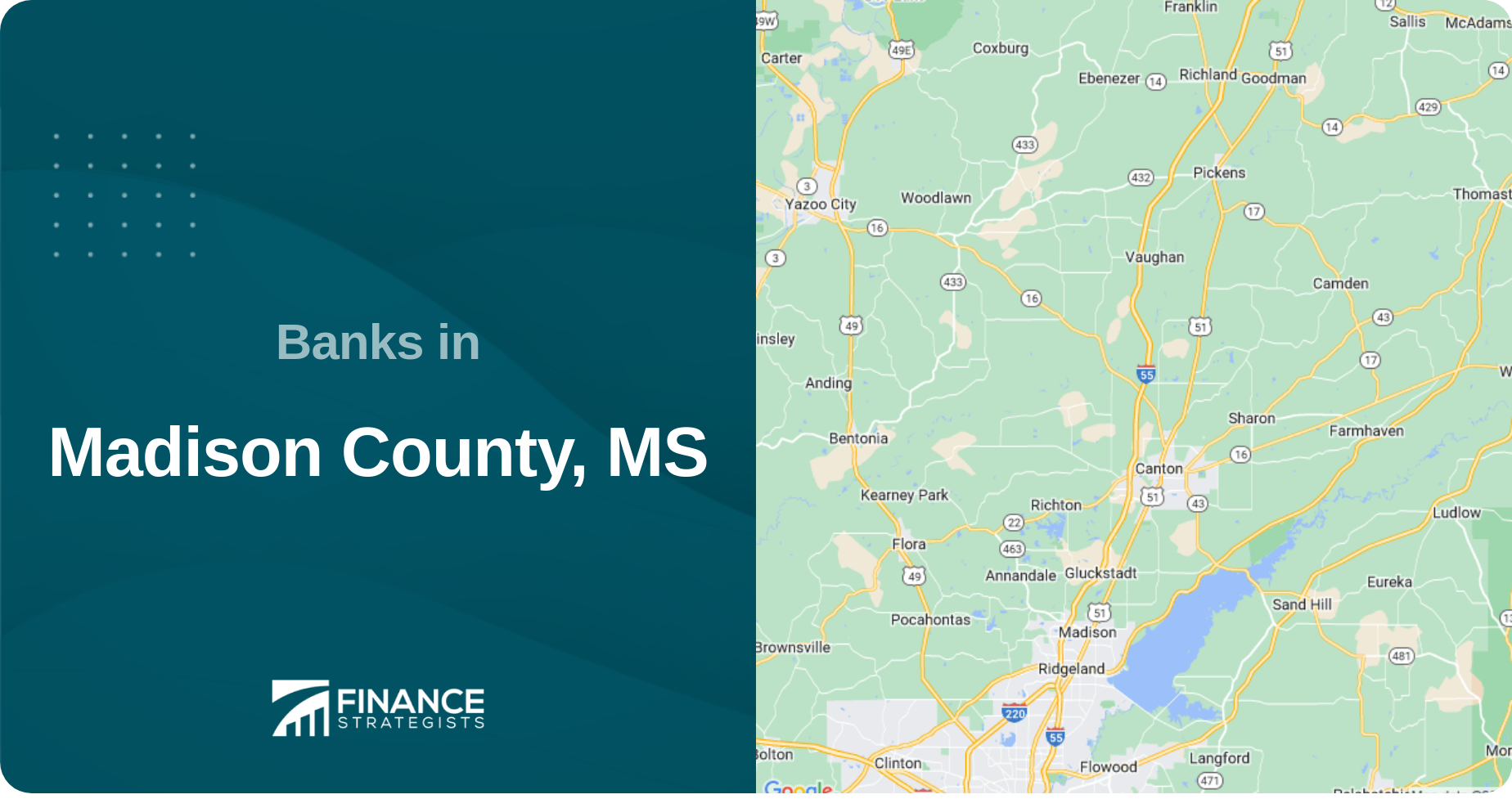 Banks in Madison County, MS