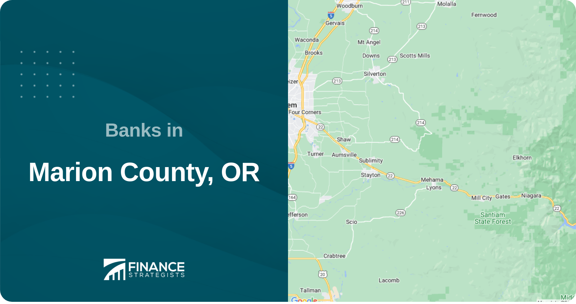 Banks in Marion County, OR