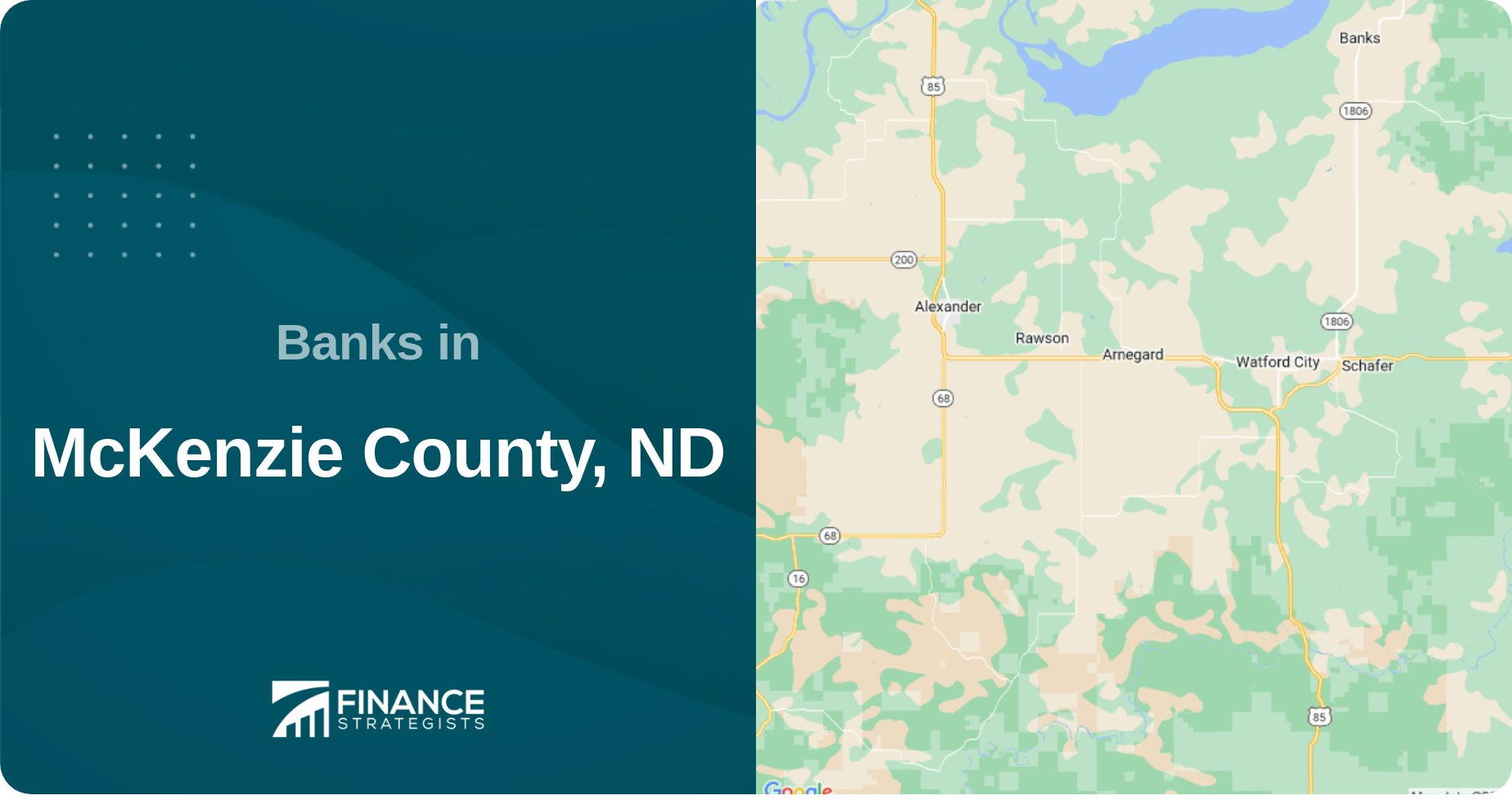Banks in McKenzie County, ND