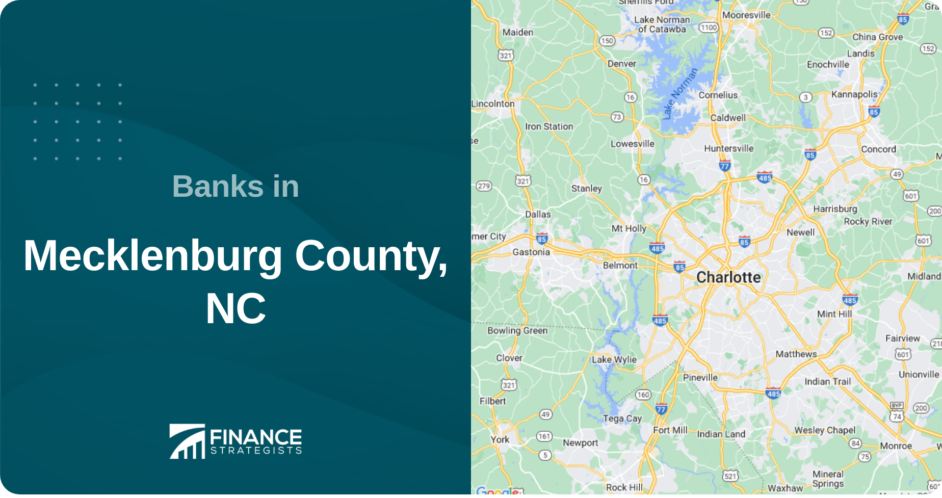Banks in Mecklenburg County, NC