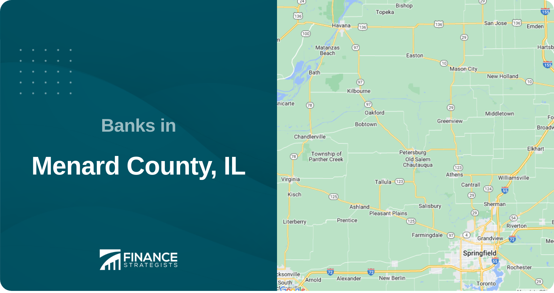Banks in Menard County, IL