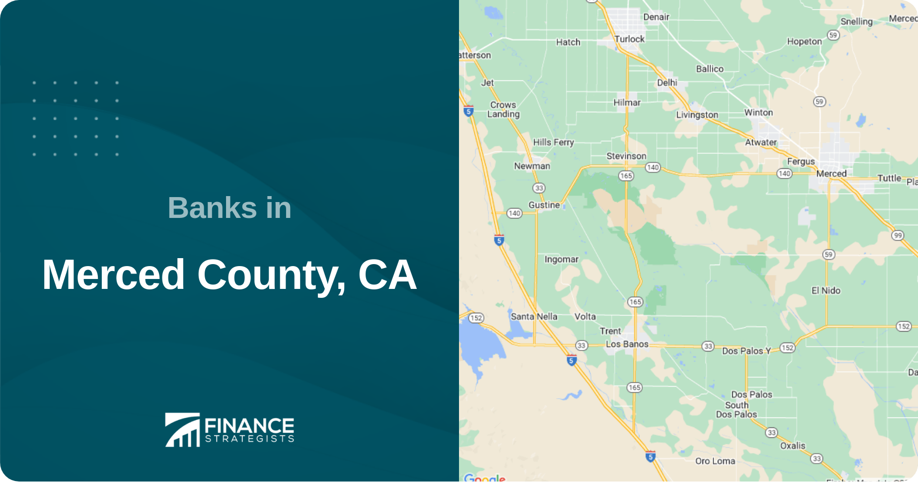 Banks in Merced County, CA