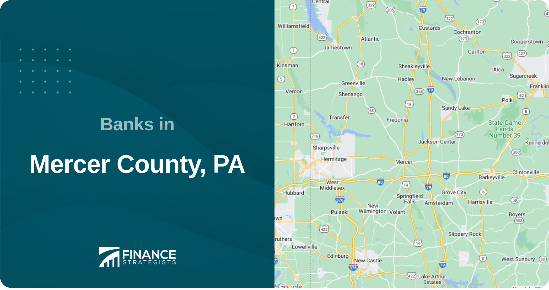 Banks in Mercer County, PA