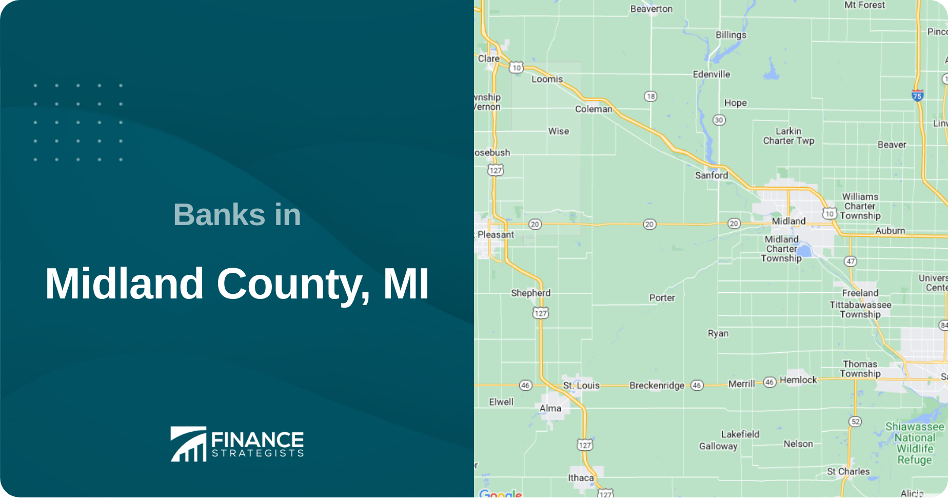 Banks in Midland County, MI