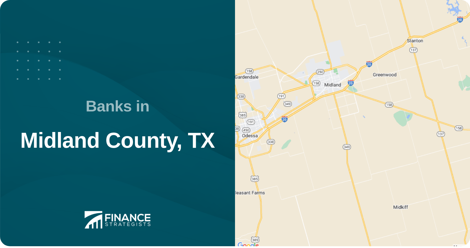 Banks in Midland County, TX