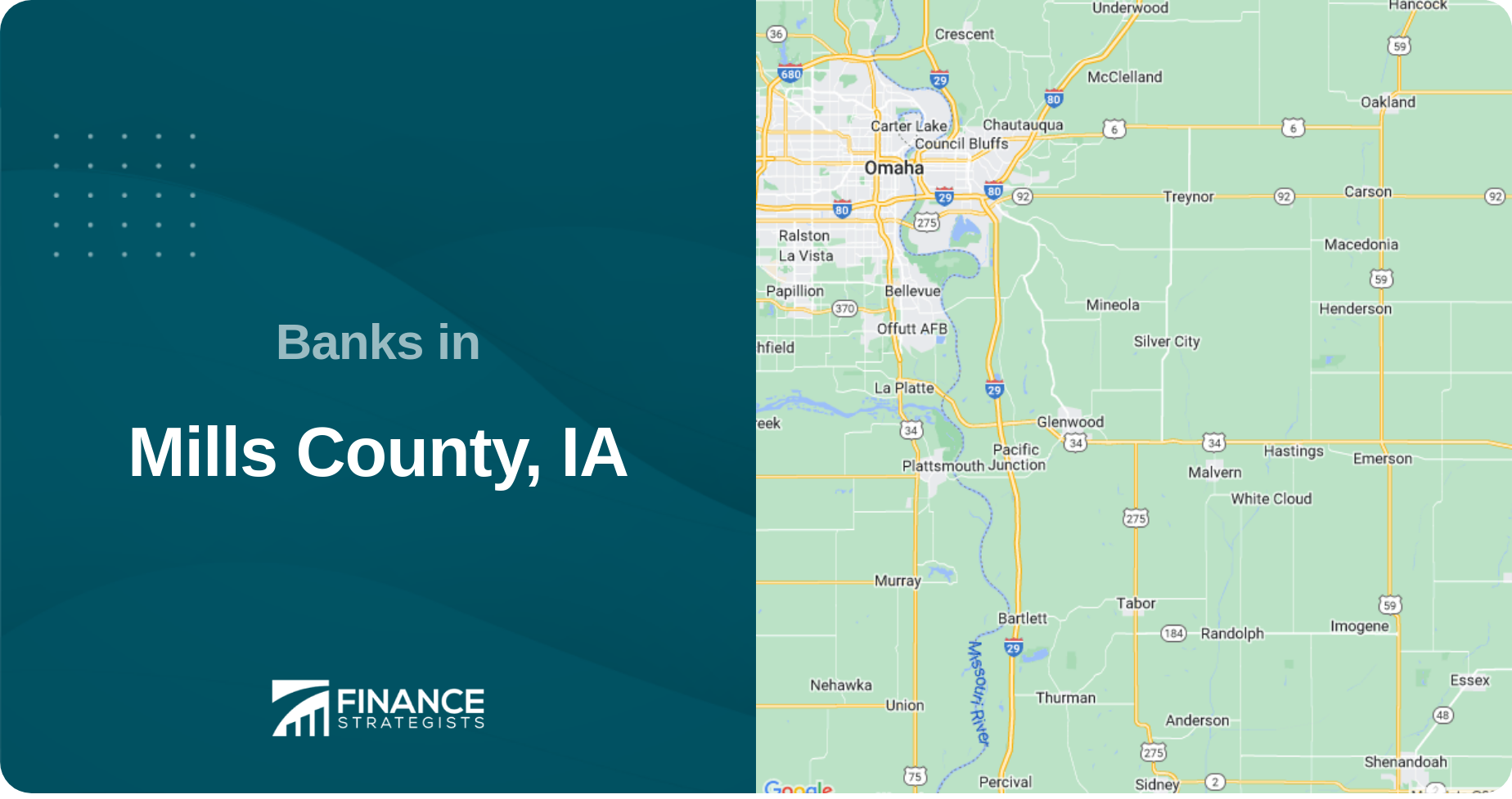Banks in Mills County, IA