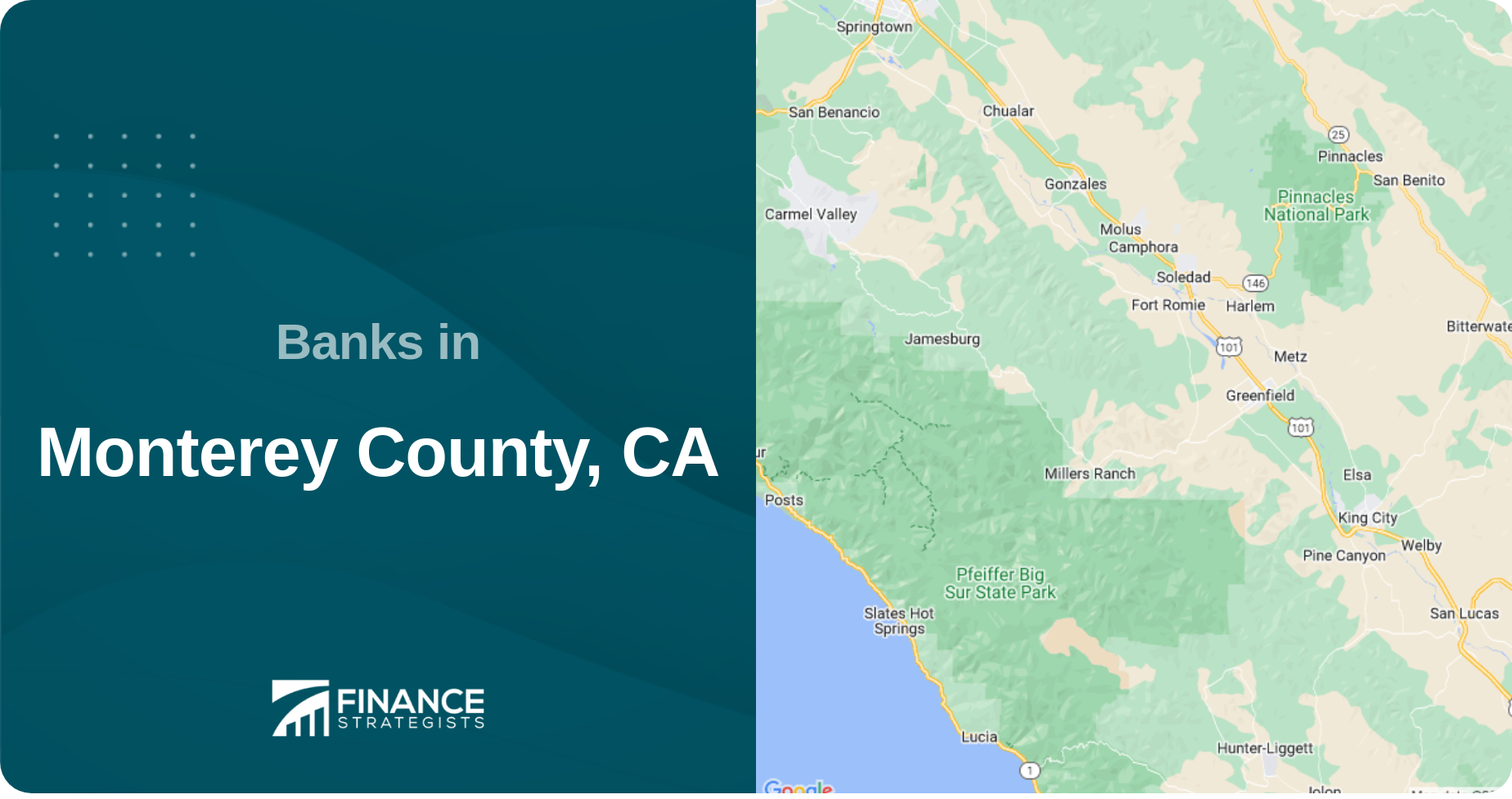 Banks in Monterey County, CA