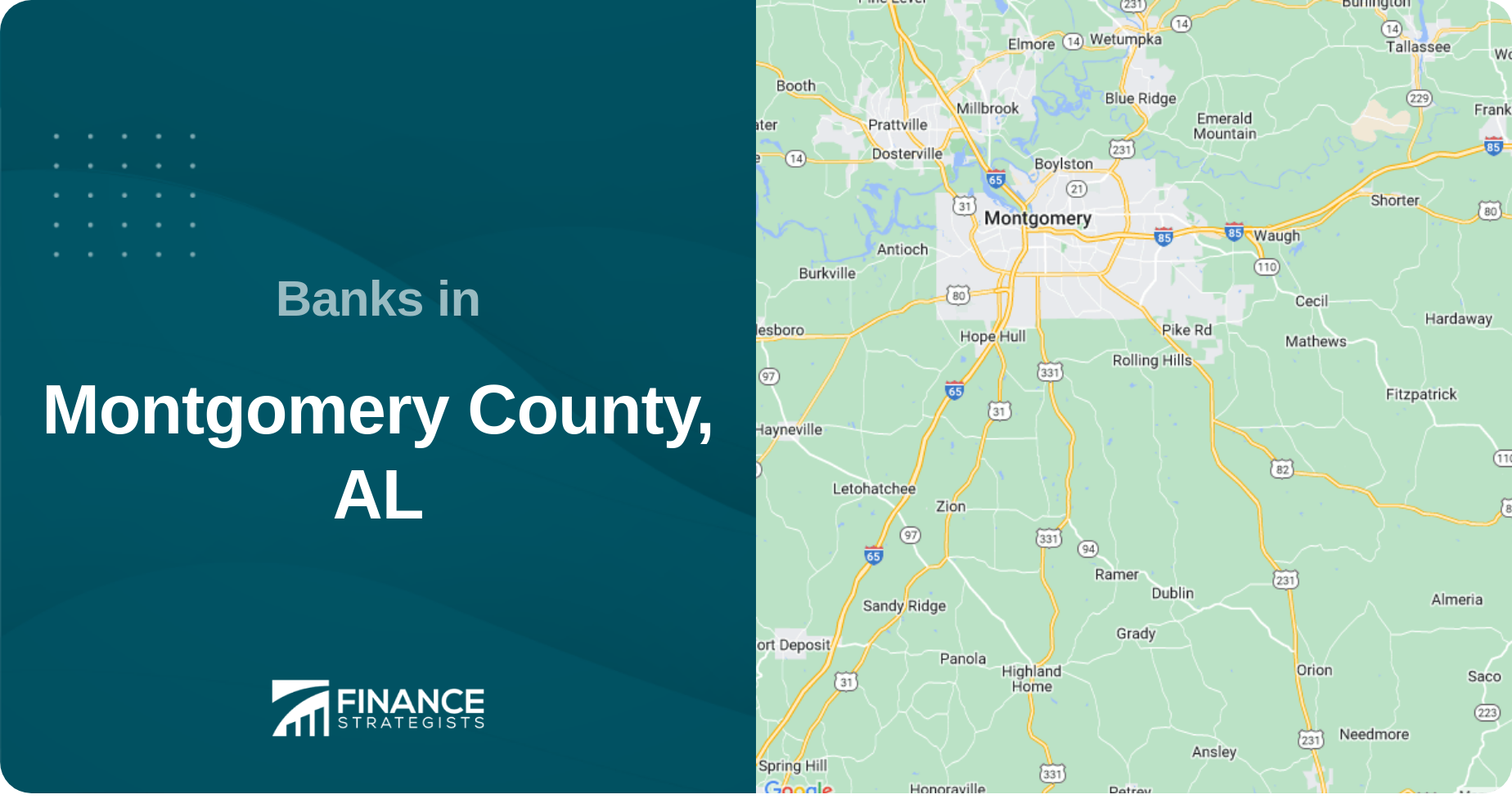 Banks in Montgomery County, AL